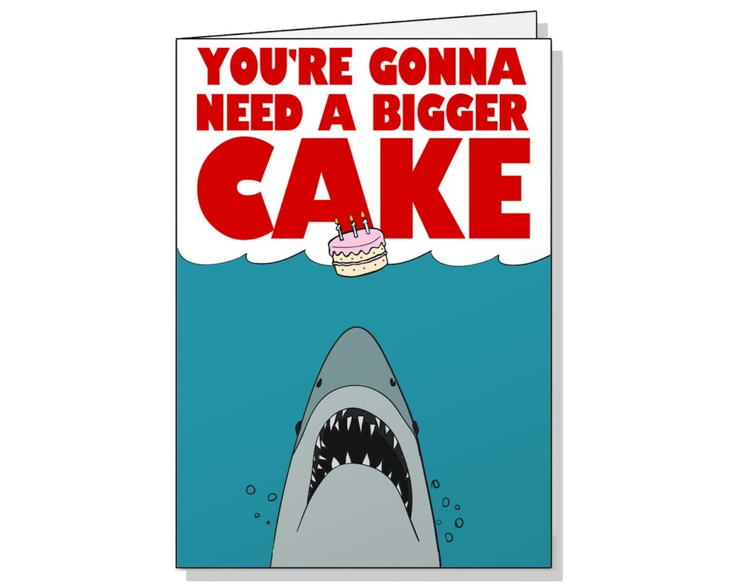 Etsy, Jaws Shark Funny Birthday Greeting Card, £4.50