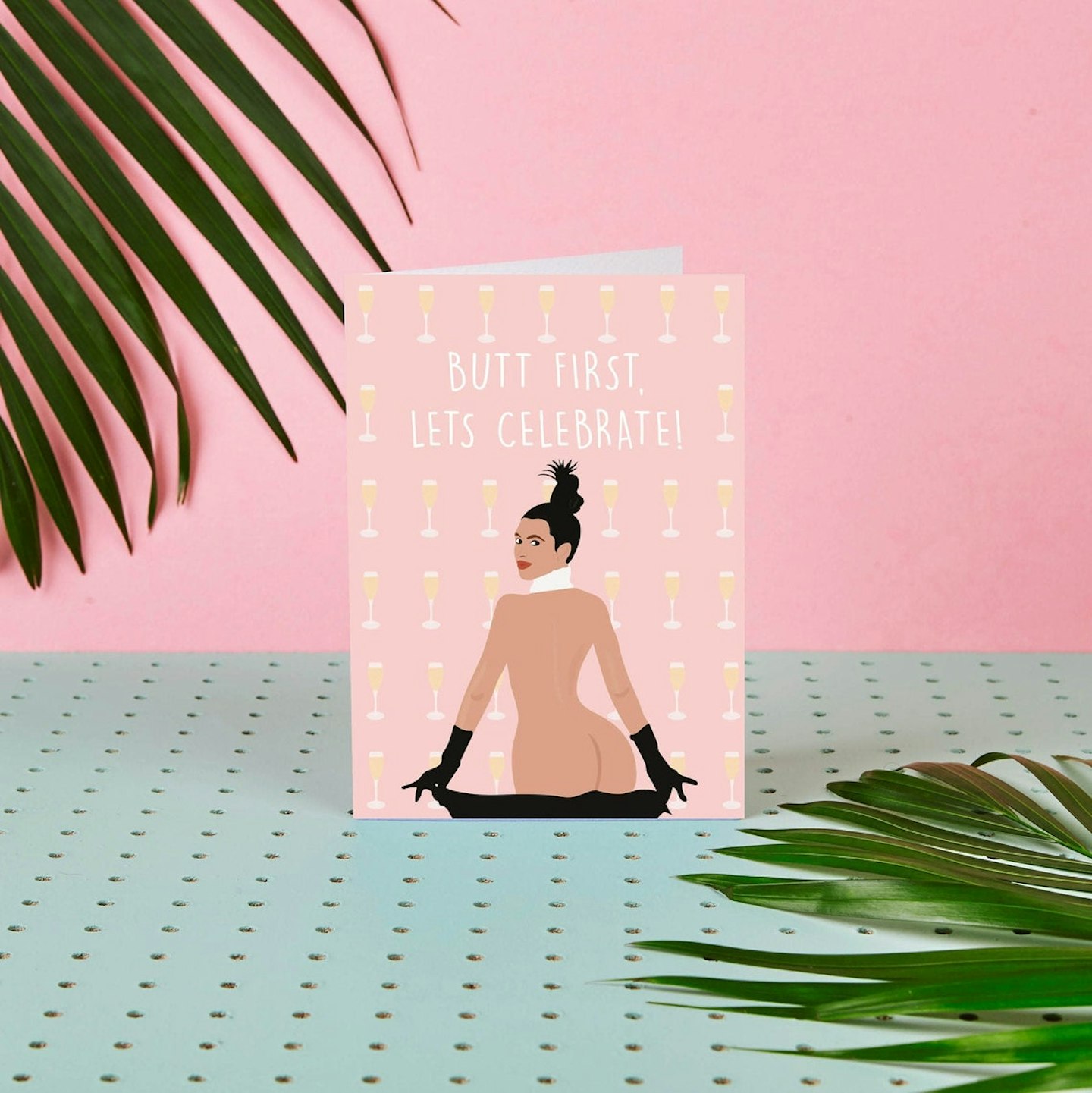Etsy, Butt First, Let's Celebrate - Kim Kardashian Birthday Card, £2.99