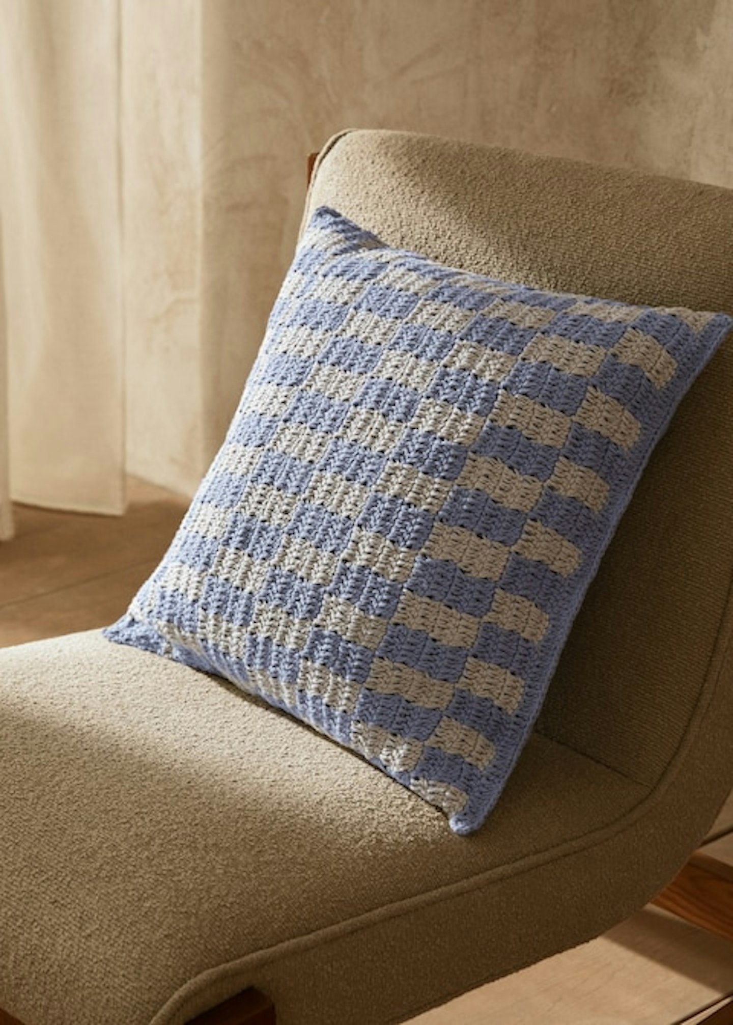 Mango, Crochet cushion cover 45x45cm, £29.99