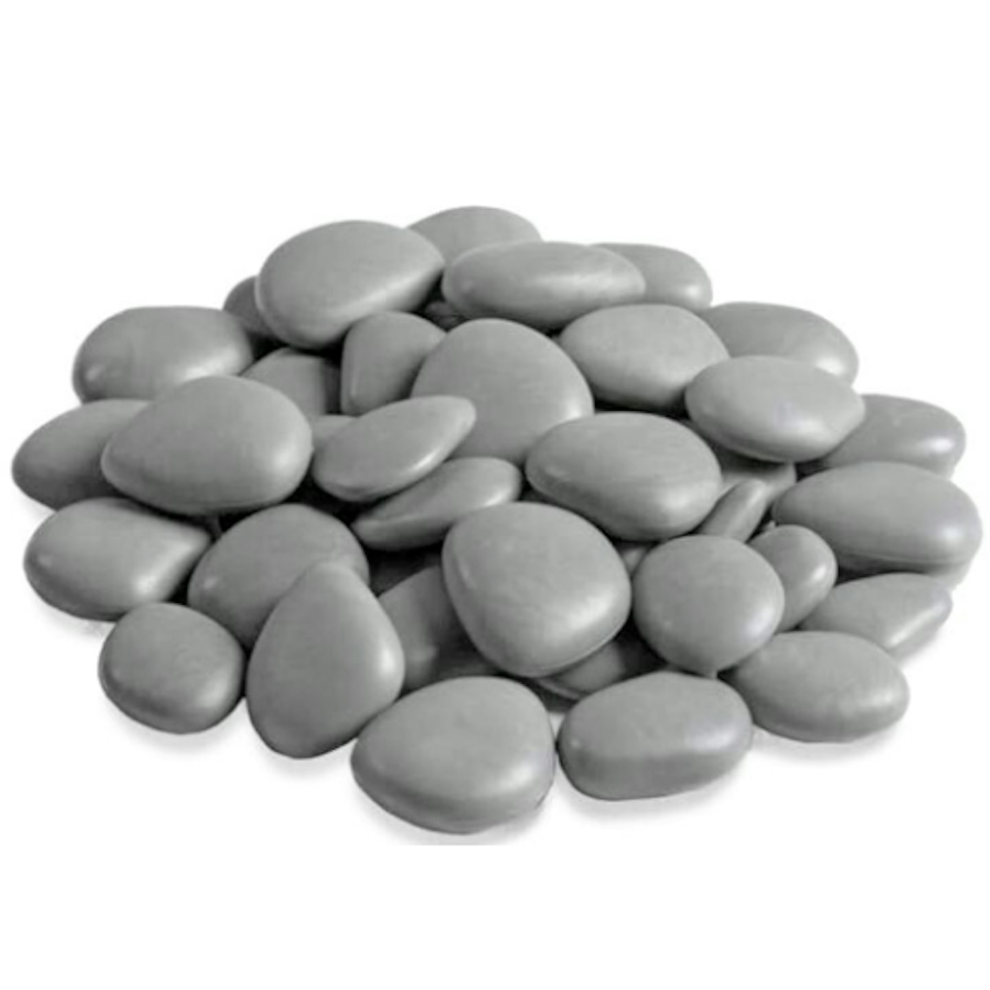 grey recycled plastic pot topper stones