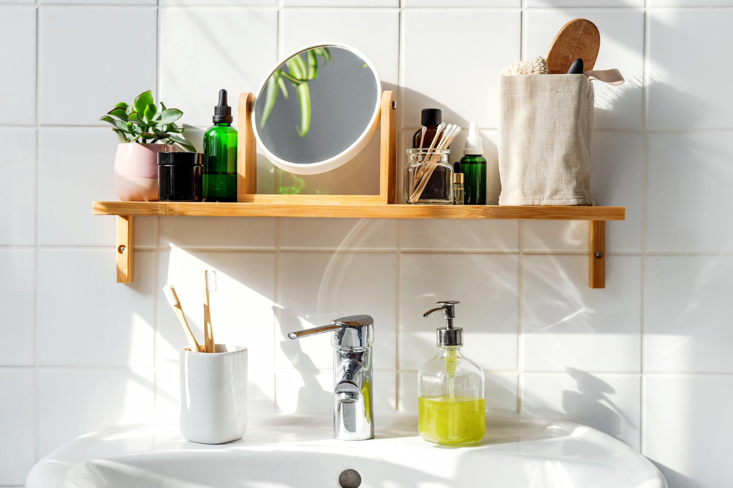 Clean bathroom