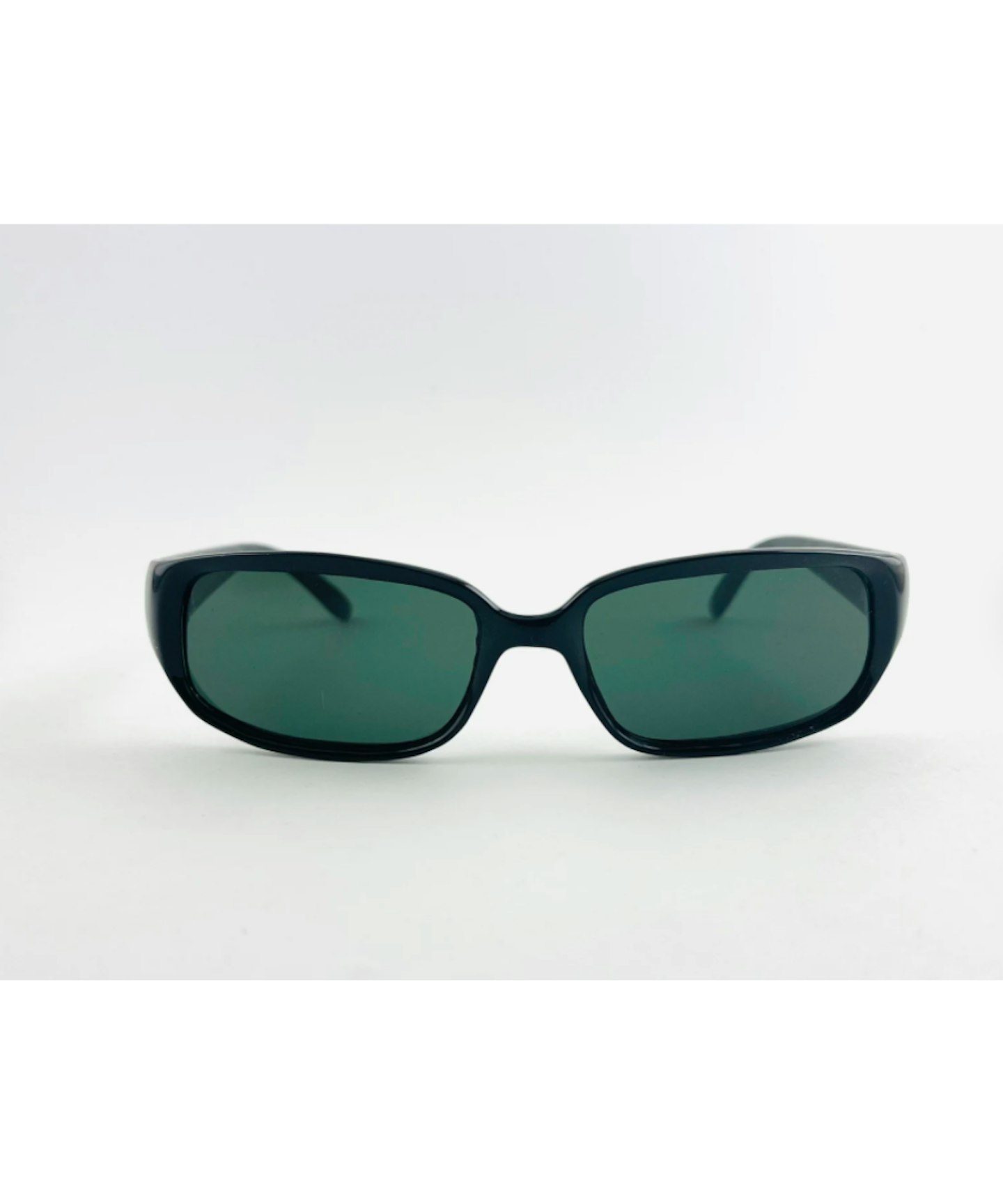 Authentic 90s Black Rectangle Sunglasses | Etsy UK