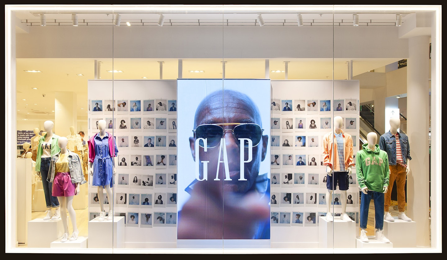 Gap's new shop on Oxford Street