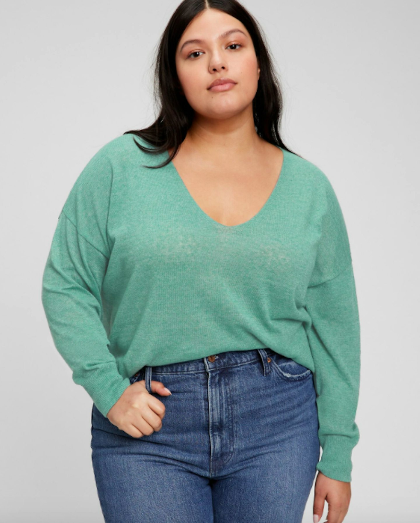 Lightweight V-Neck Sweater, £39.95