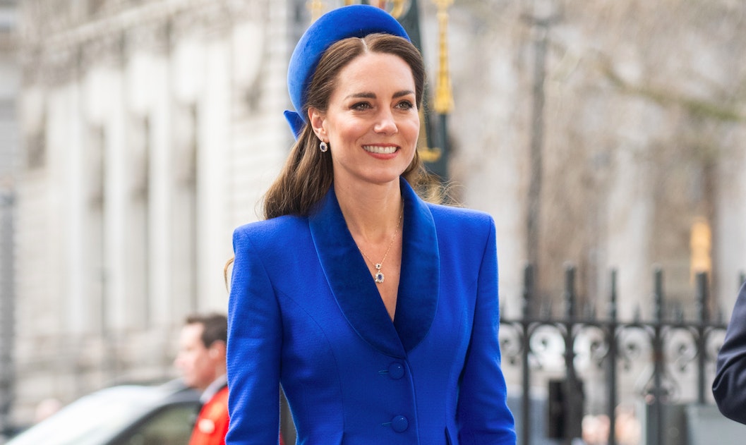 Kate Middleton's Bright Purple Pantsuit May Just Be Her Best Royal Suit Yet
