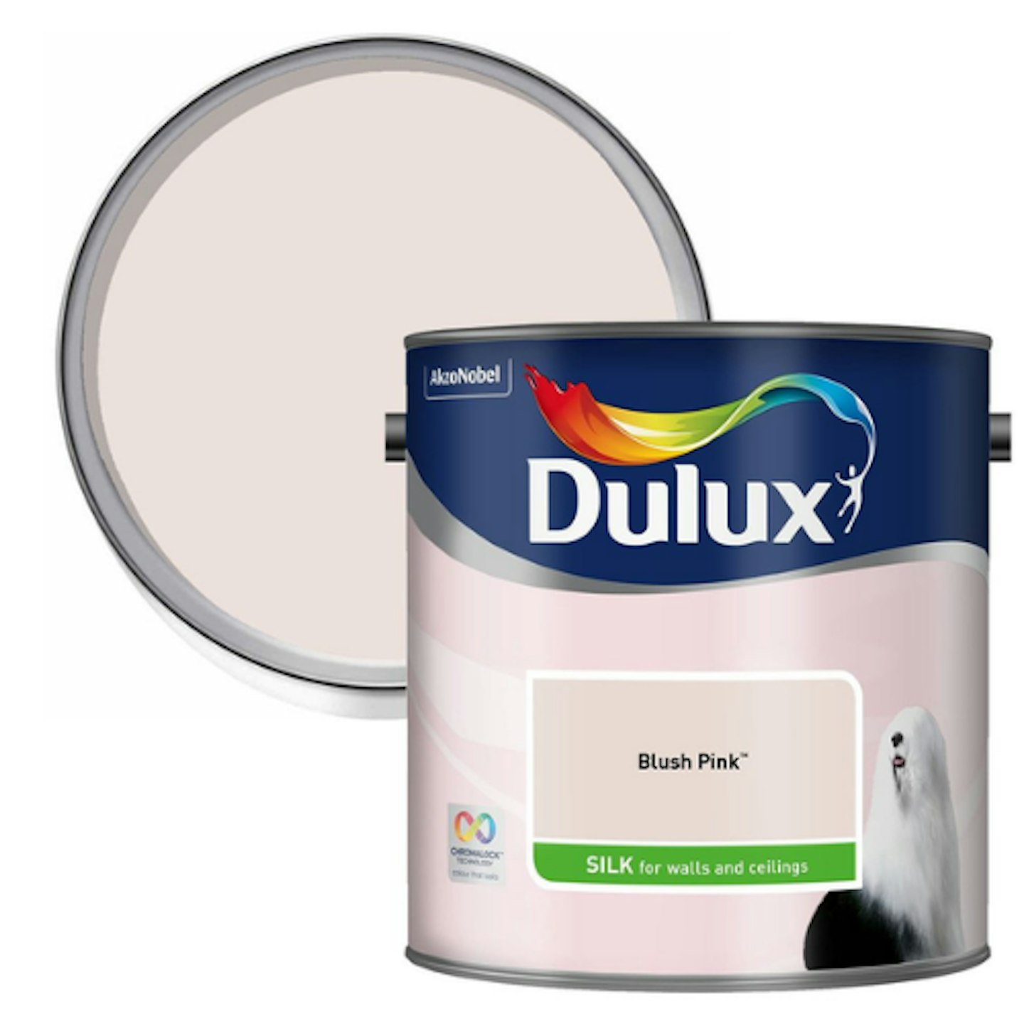 Dulux Blush Pink Silk Emulsion Paint, 2.5L
