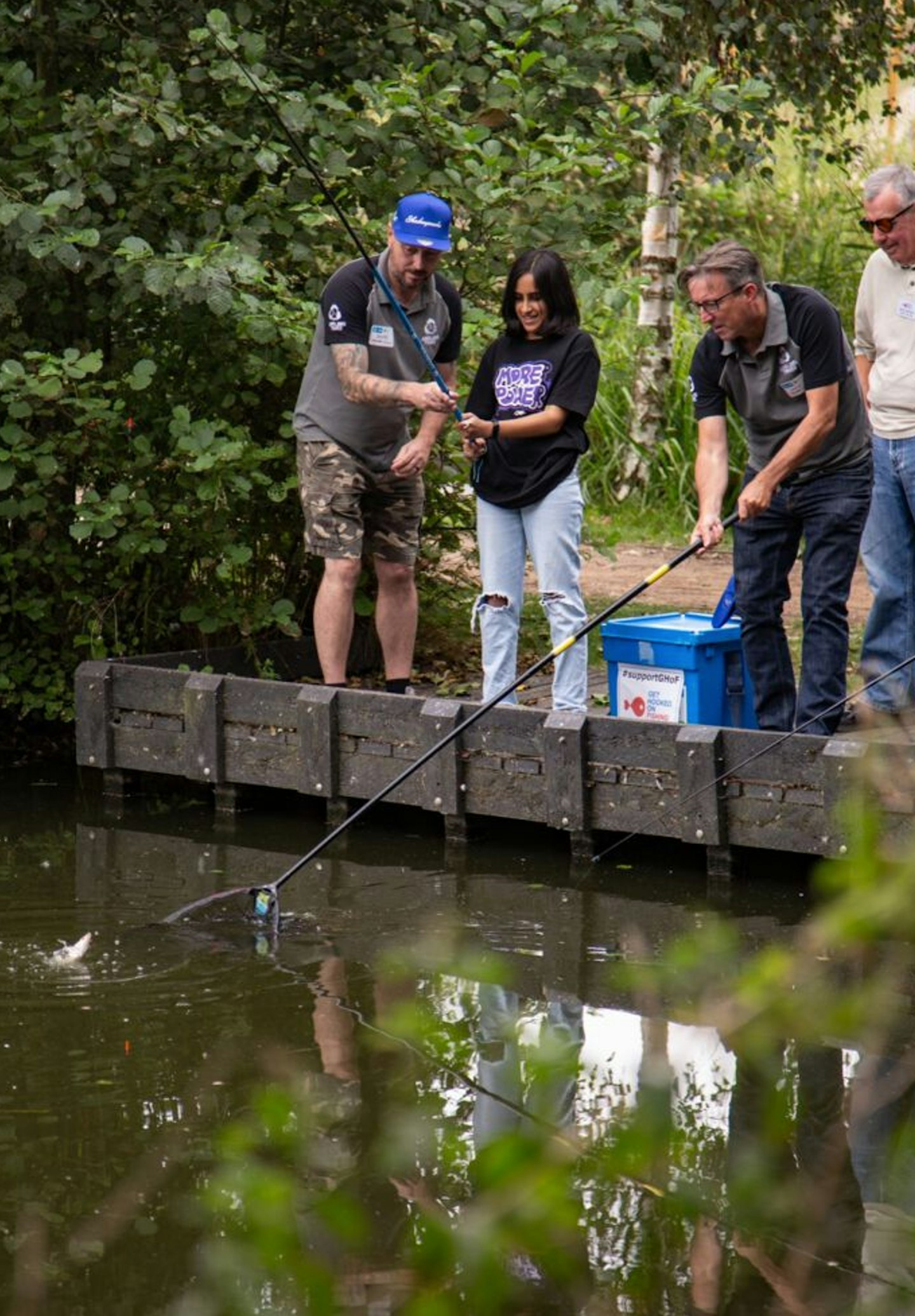 Recent research has shown that 95 per cent of current anglers are male