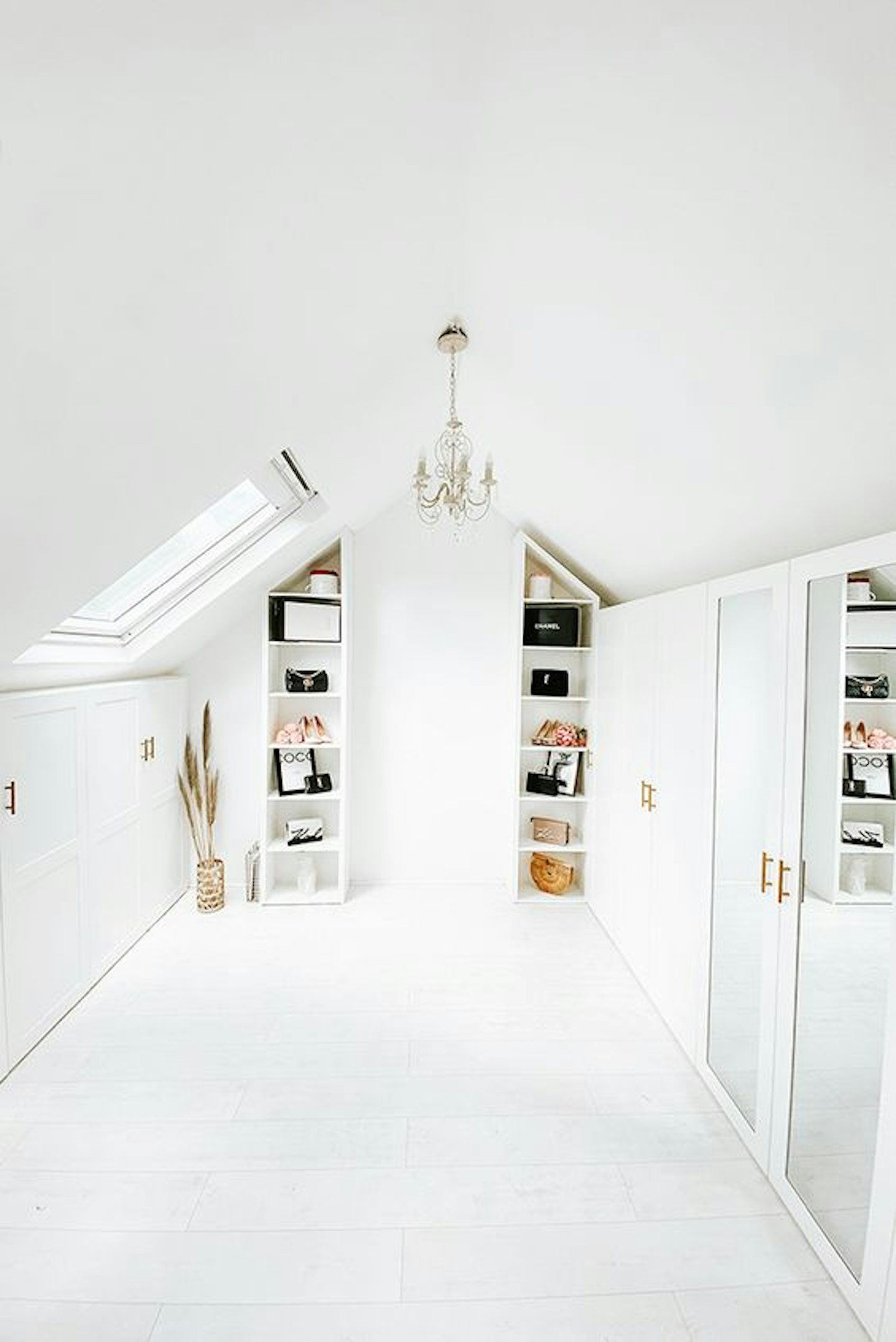 Loft conversion walk in wardrobe