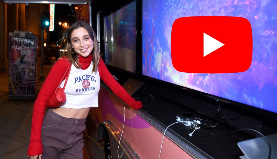 Louis Vuitton steps out with Emma Chamberlain to show off new