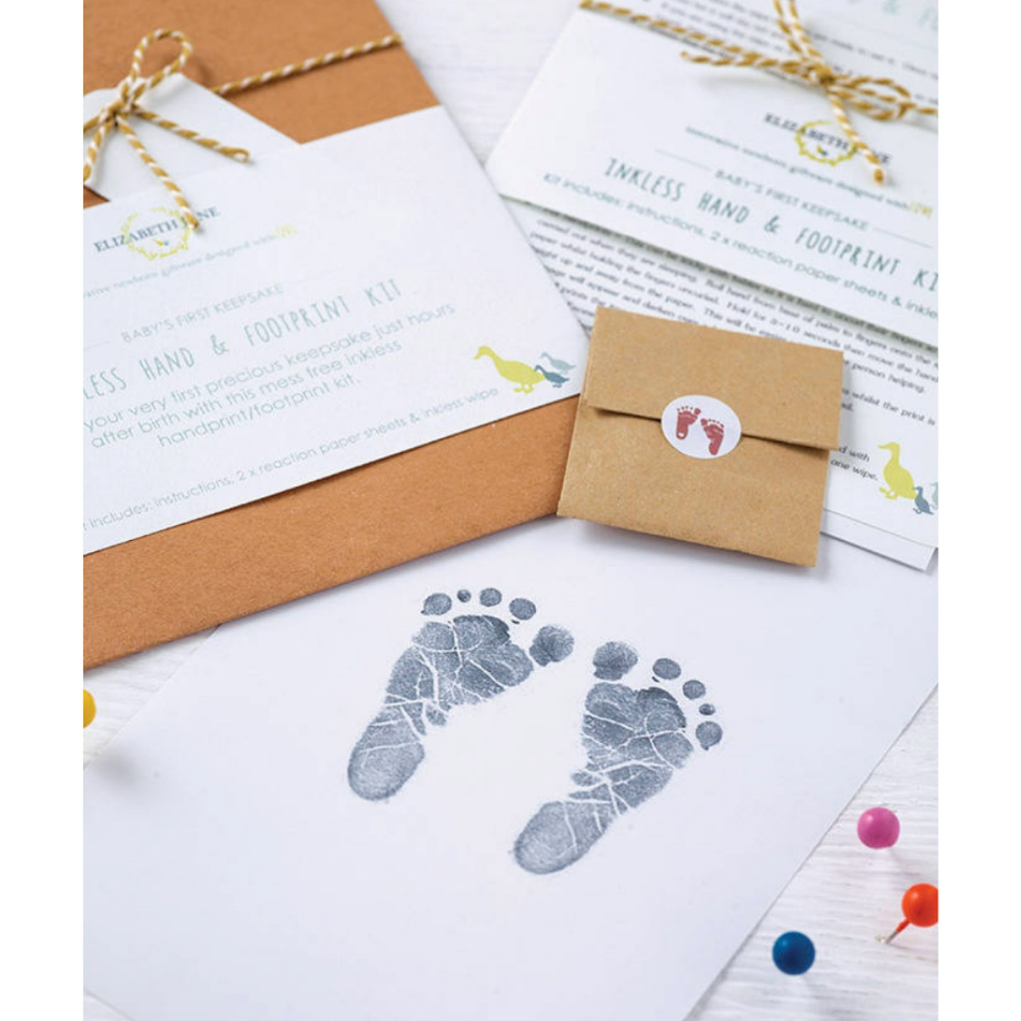 Baby Hand And Foot Inkless Print Kit