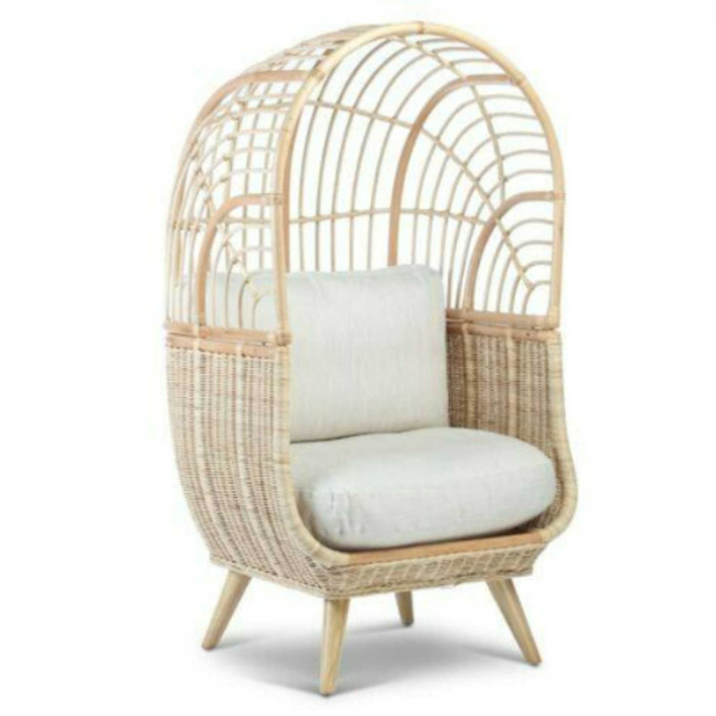 Cocoon Chair In Smooth Beige