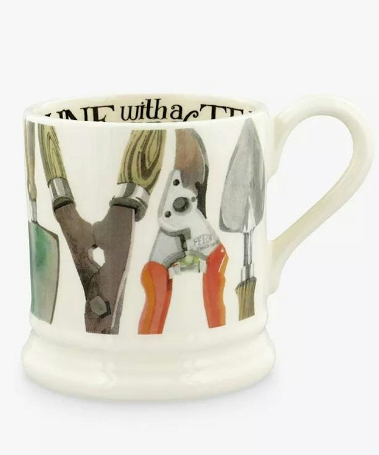 Emma Bridgewater Good Gardening Tools Half Pint Mug