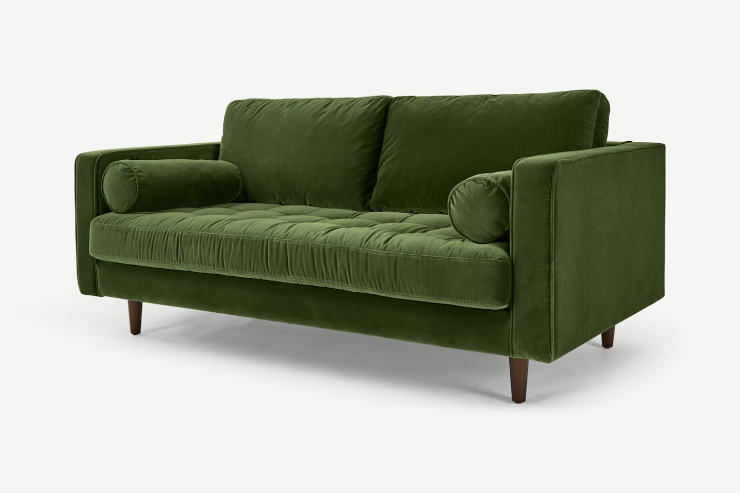 MADE, Scott  Large 2 Seater Sofa, Grass Cotton Velvet, £1,095