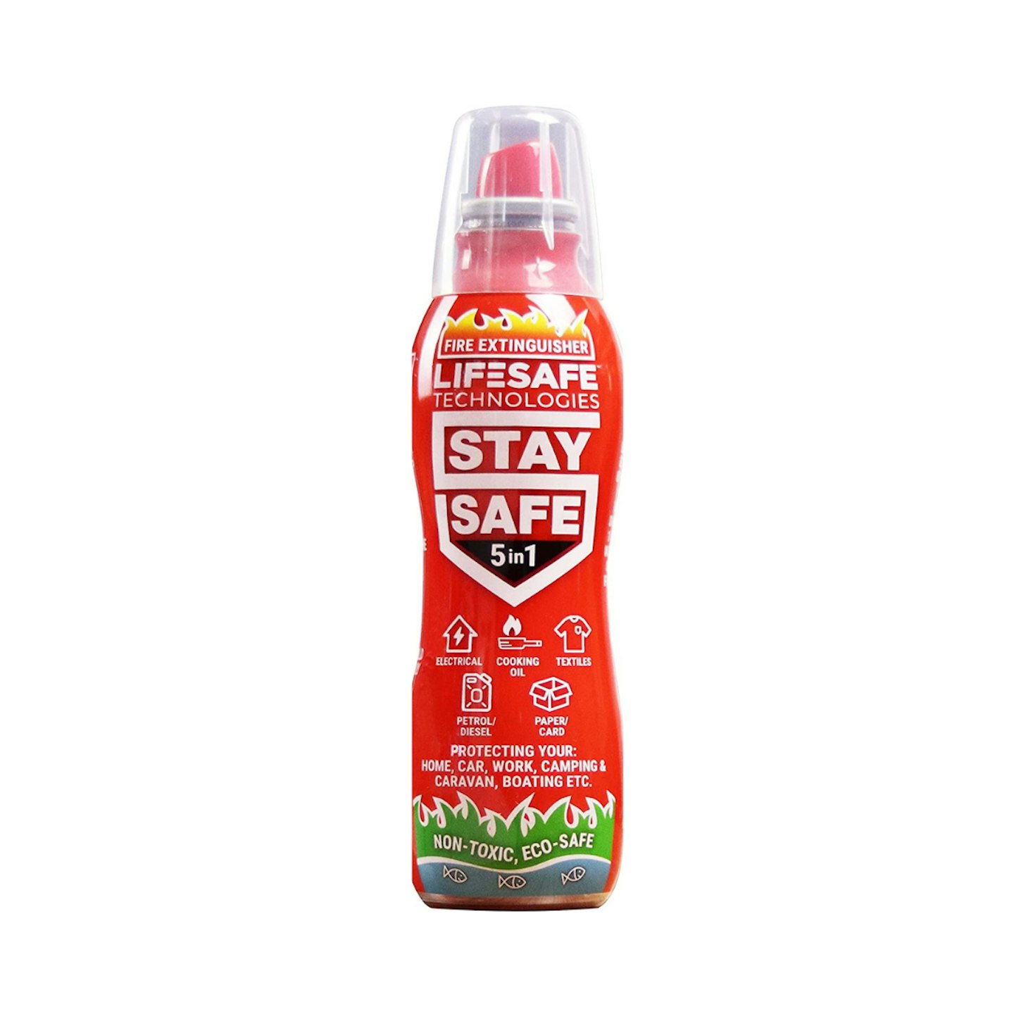 Staysafe 5 in 1 fire extinguisher for cars