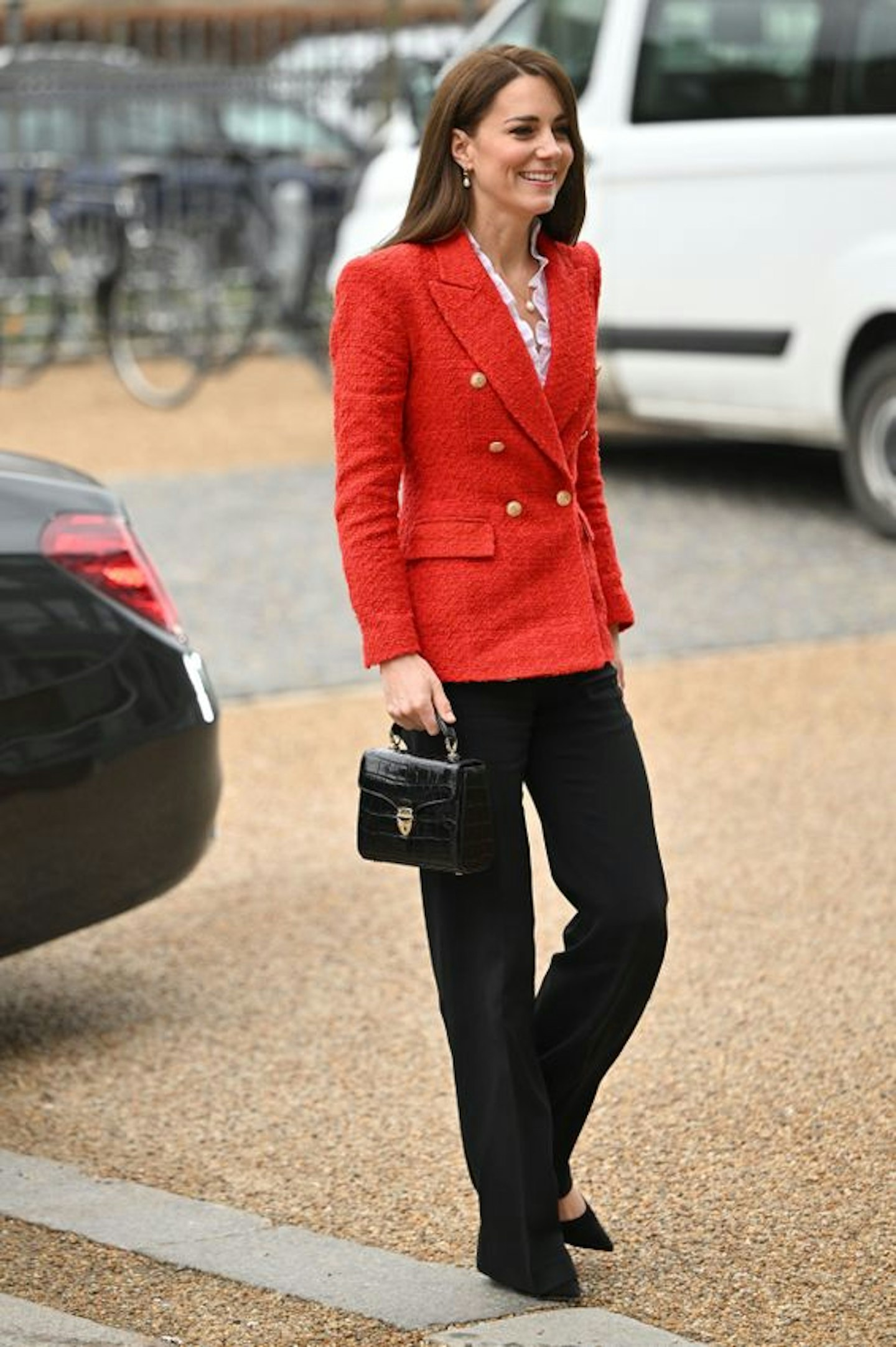 Kate Middleton Copenhagen Zara blazer