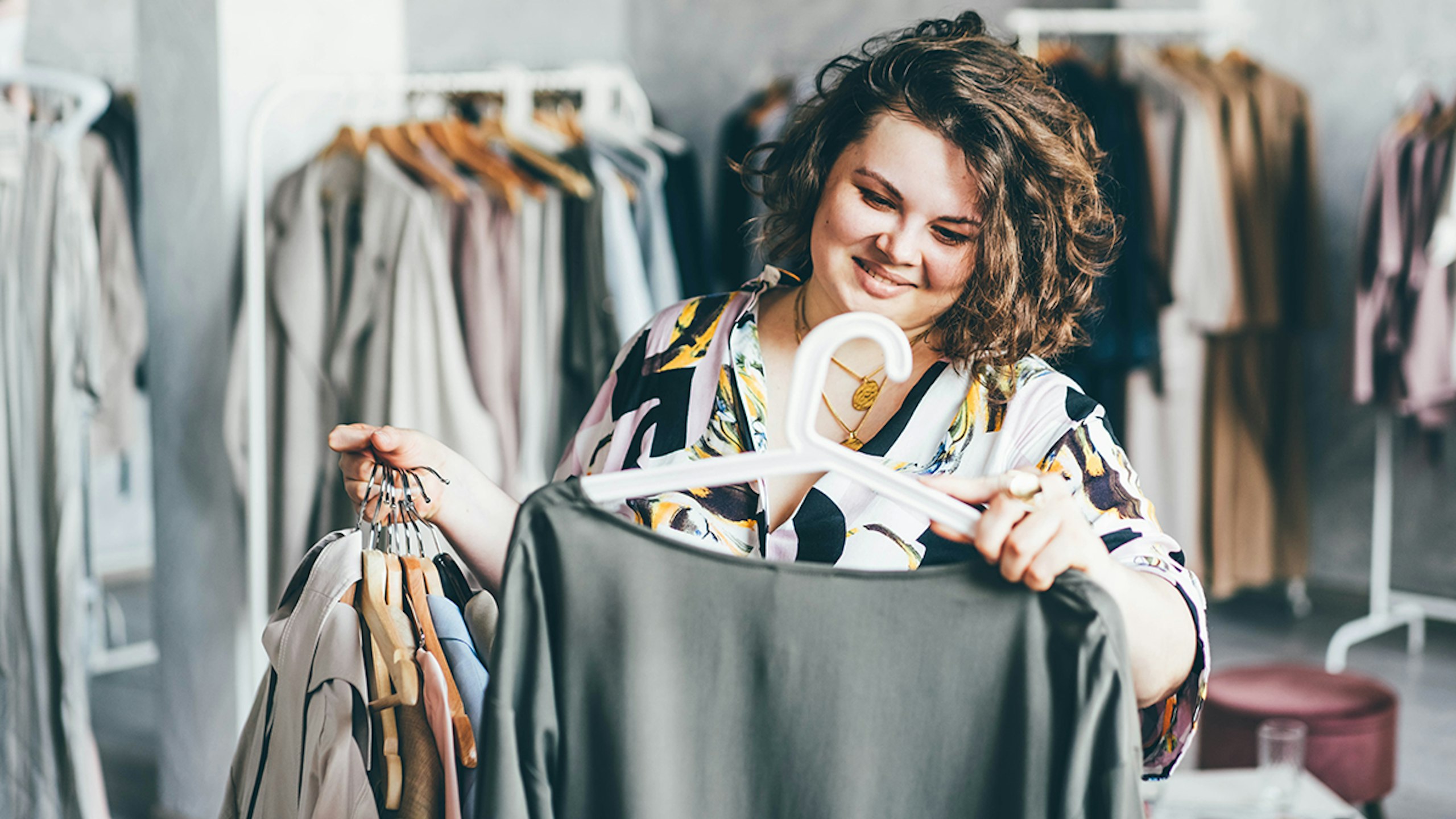 woman shopping