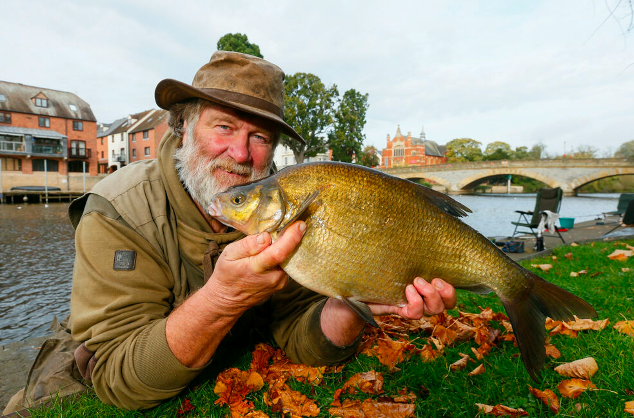 Even bream can be taken on lures