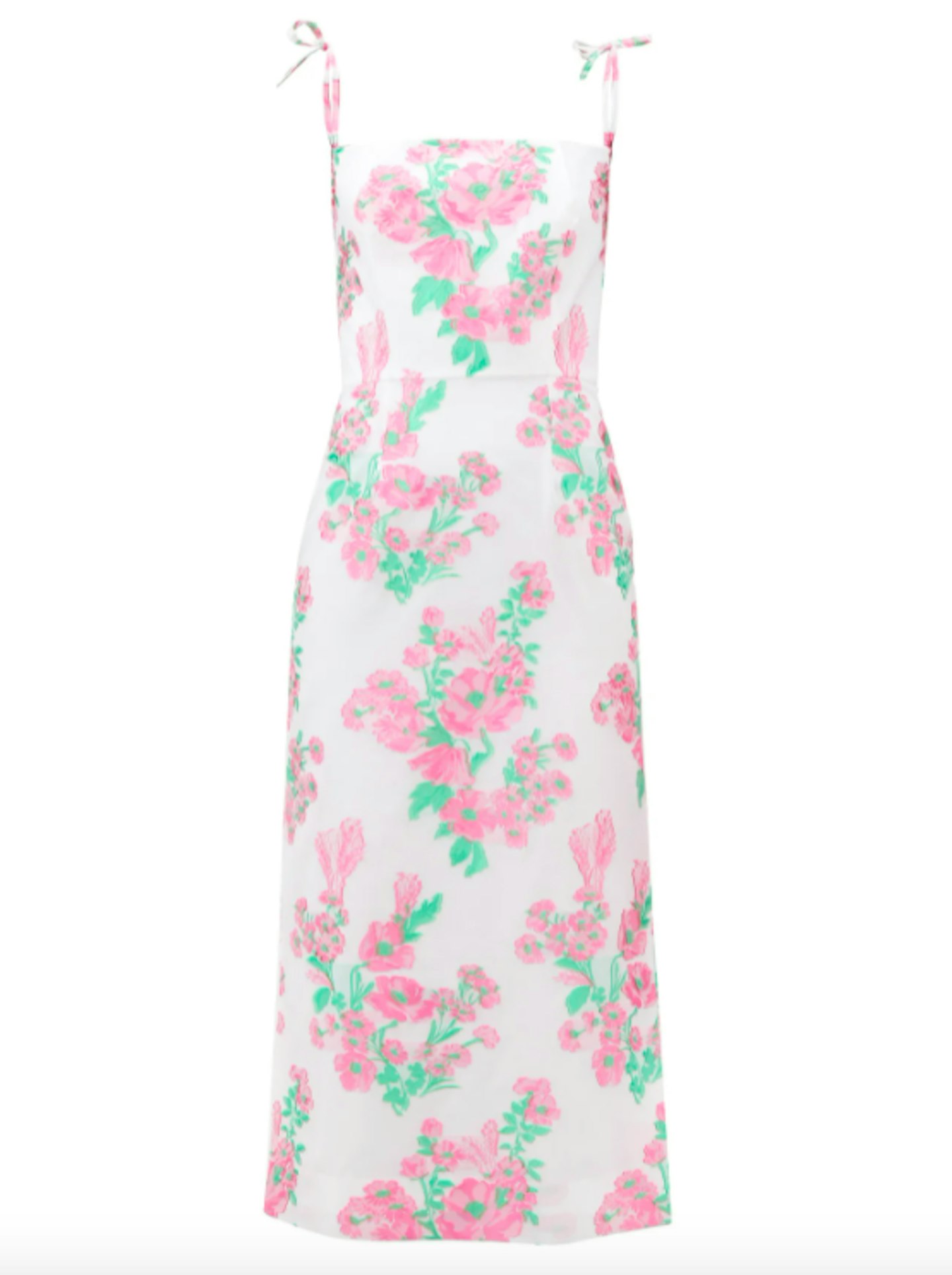 The Vampire's Wife, The Night Garden Floral-Appliquu00e9 Midi Dress, £1,495