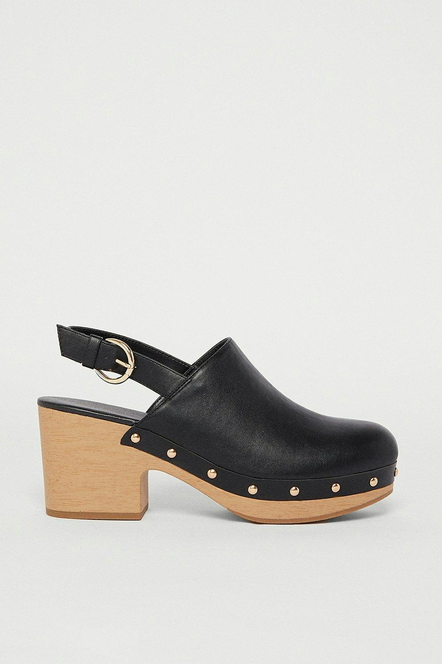 Warehouse, Stud Detail Sling Back Clog, WAS £59 NOW £24