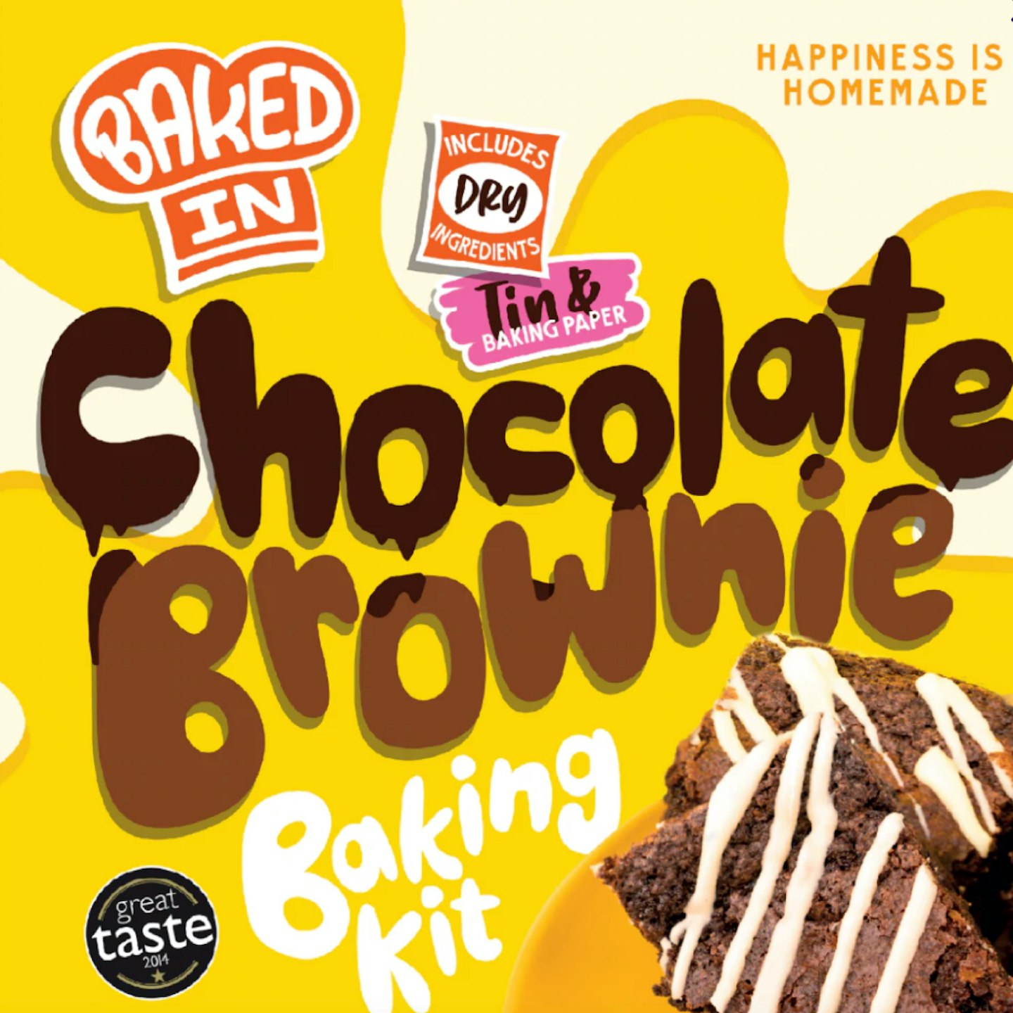 BakedIn Double Choc Brownie Kit