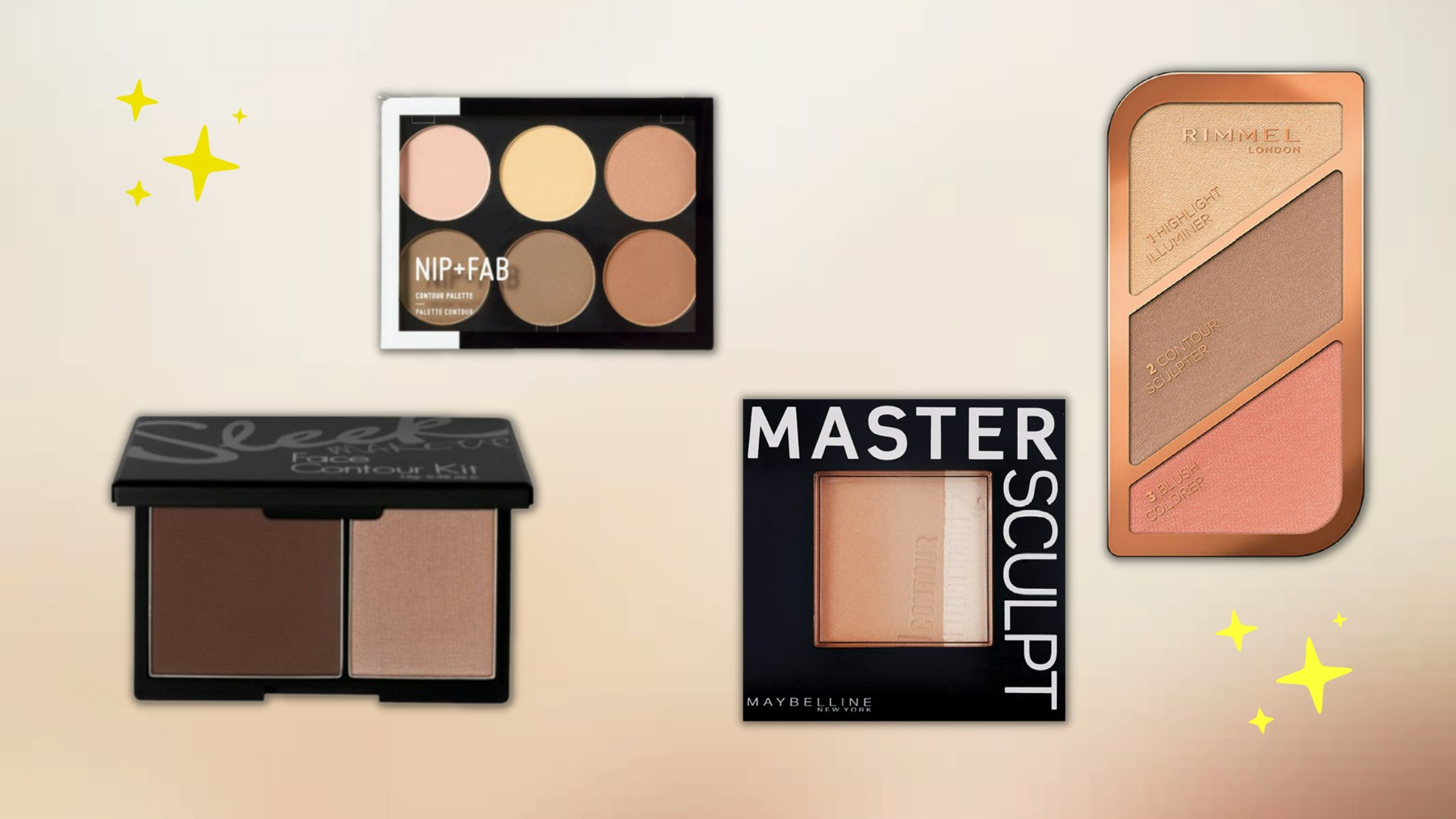 The Best Contour Kits For Killer Cheekbones, That Are Under £15