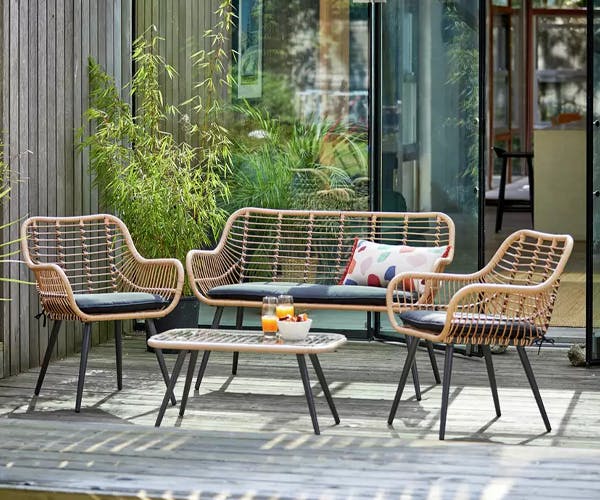 ross rattan effect garden chair