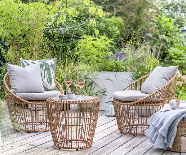 argos bamboo garden furniture