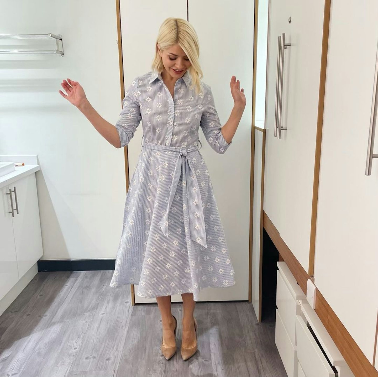 Holly Willoughby best dresses Joe Brown, The Maybelle Shirt Dress, £60