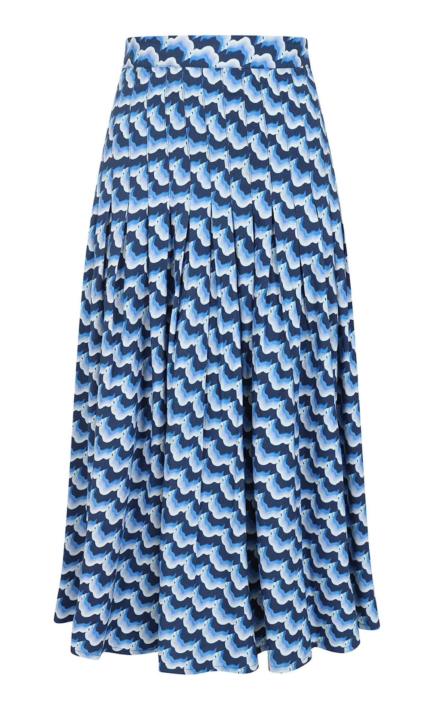 Cloud Print Skirt, £79