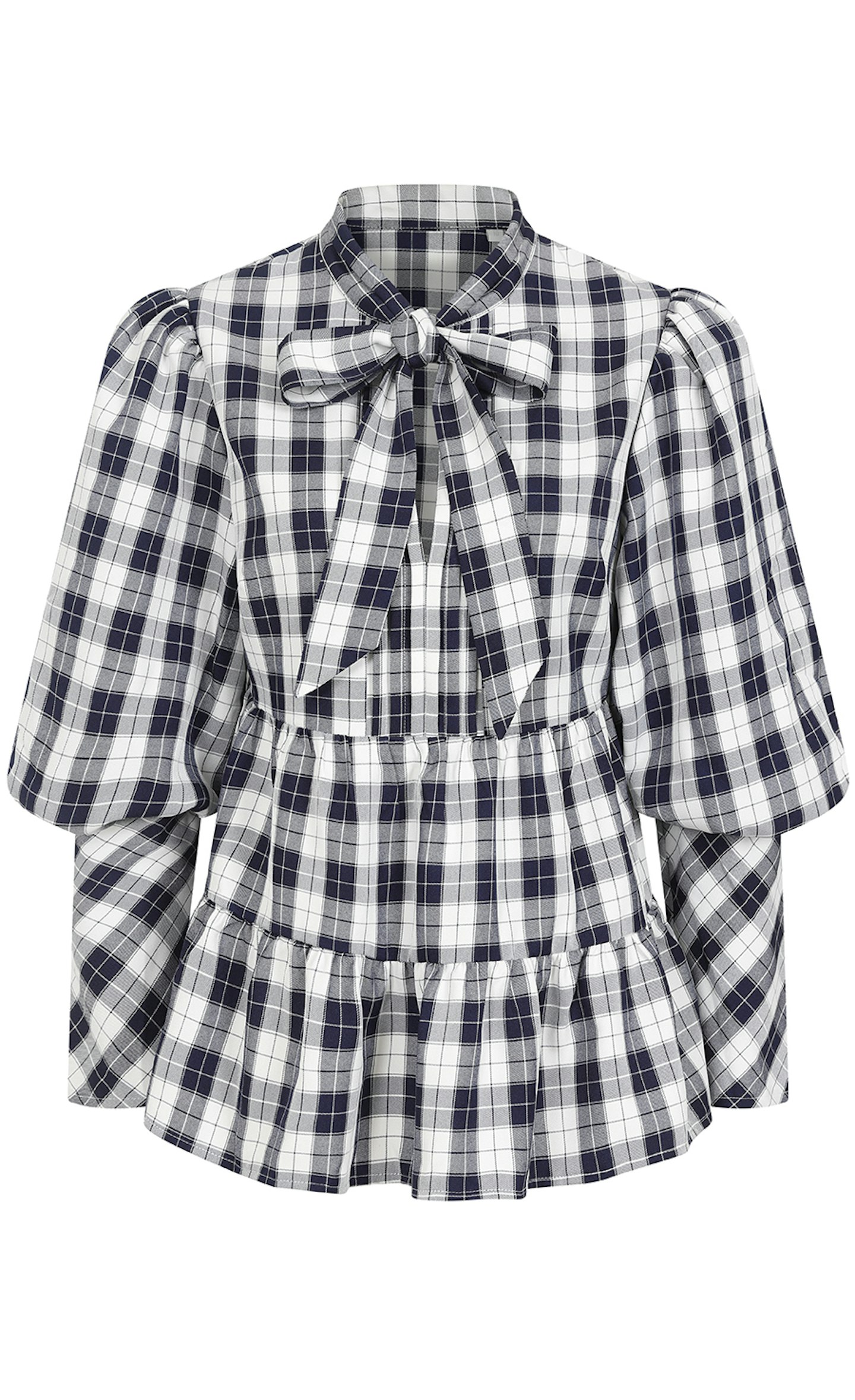 Check Bow Top, £69