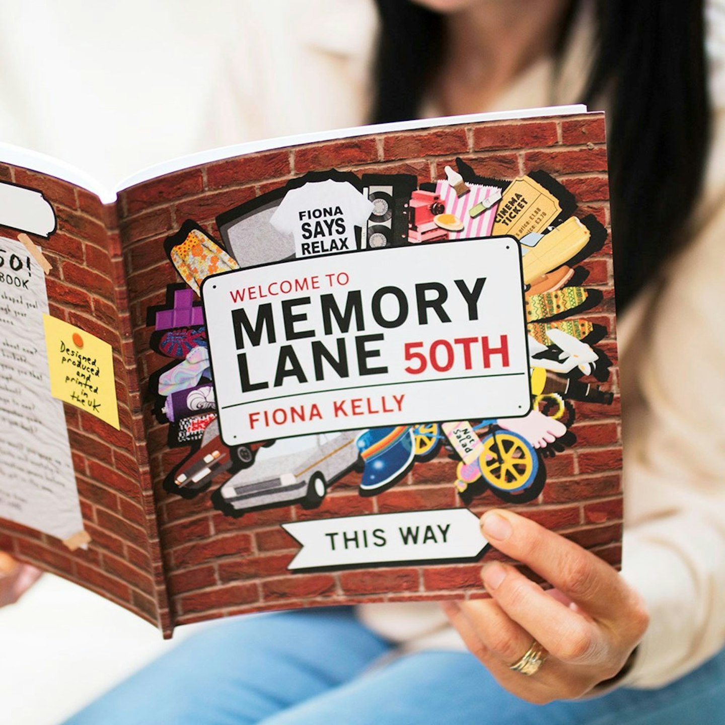 Personalised Book - Memory Lane 50th