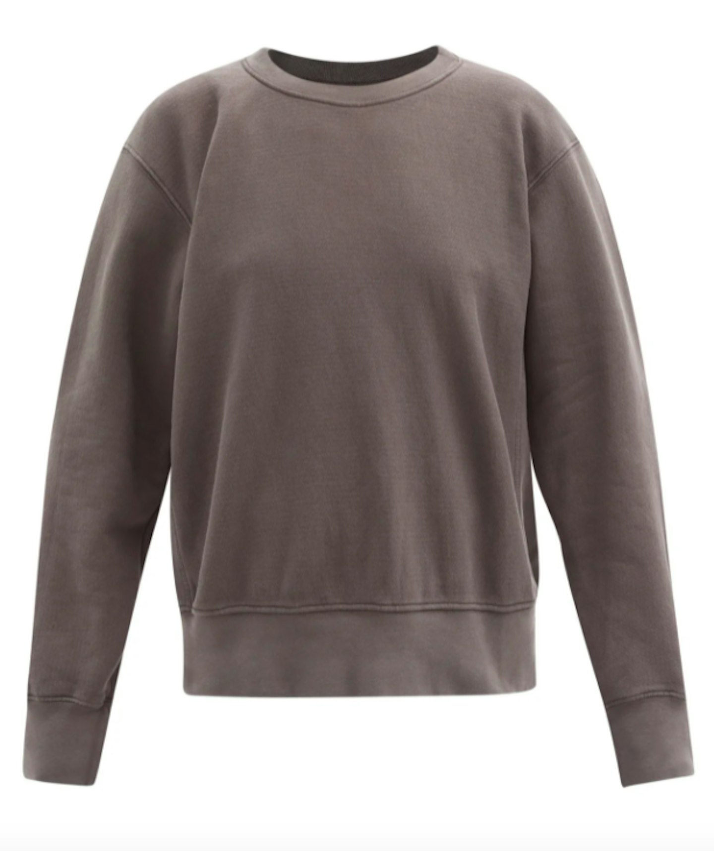 Les Tien, Crew-Neck Brushed-Back Cotton Sweatshirt, £275