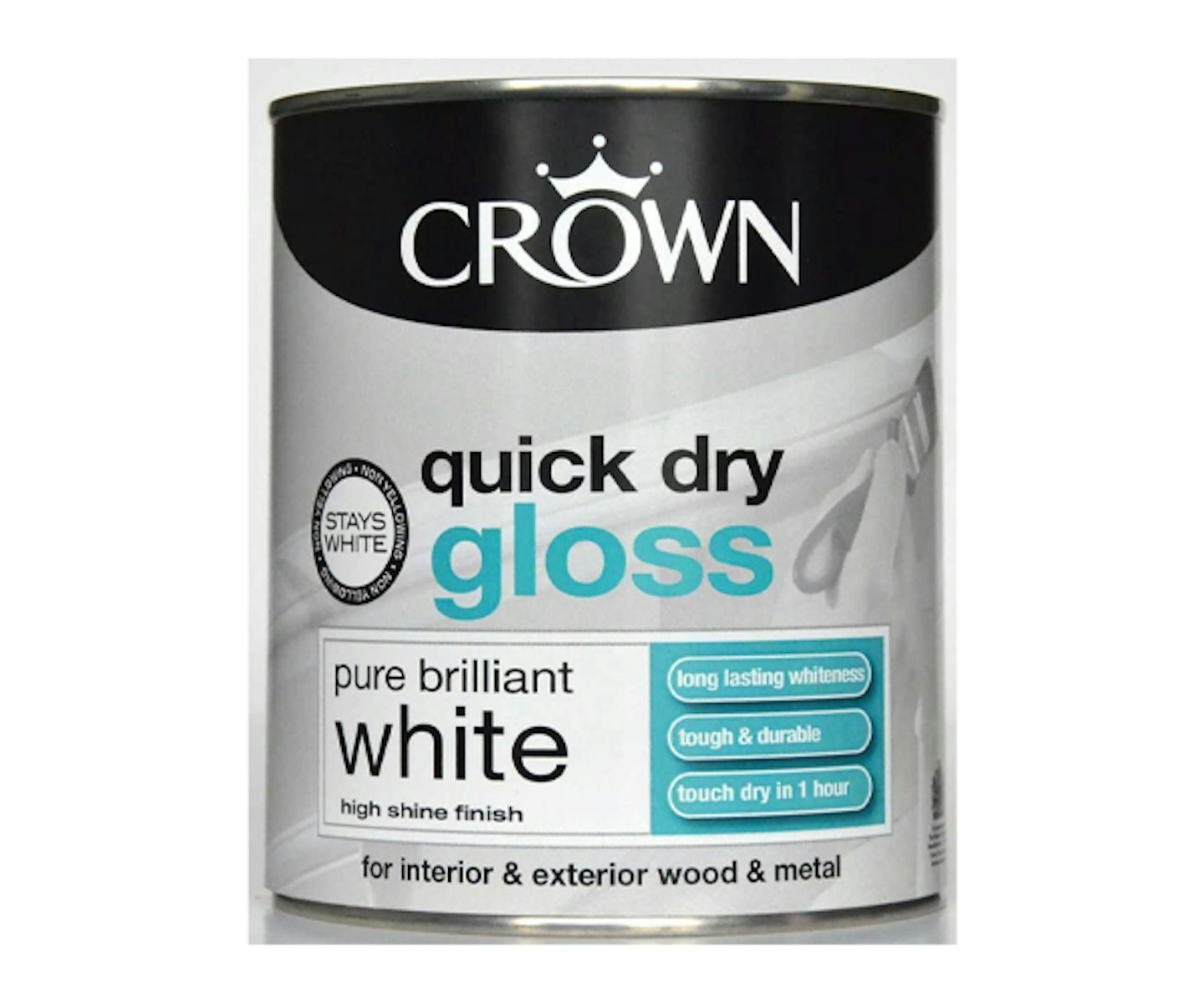 Crown 358142 Stays White Paint