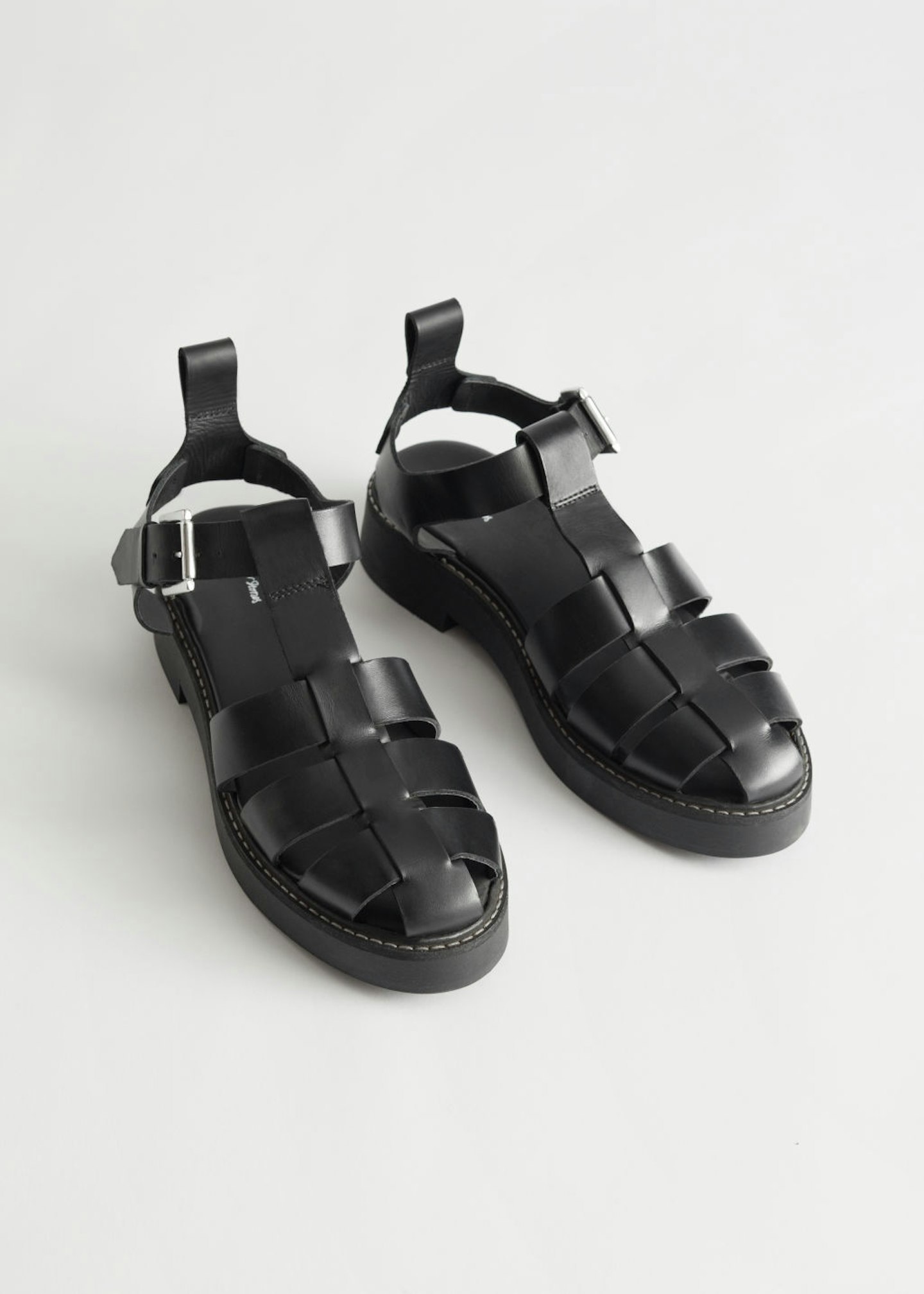 & Other Stories, Chunky Leather Gladiator Sandals, £95