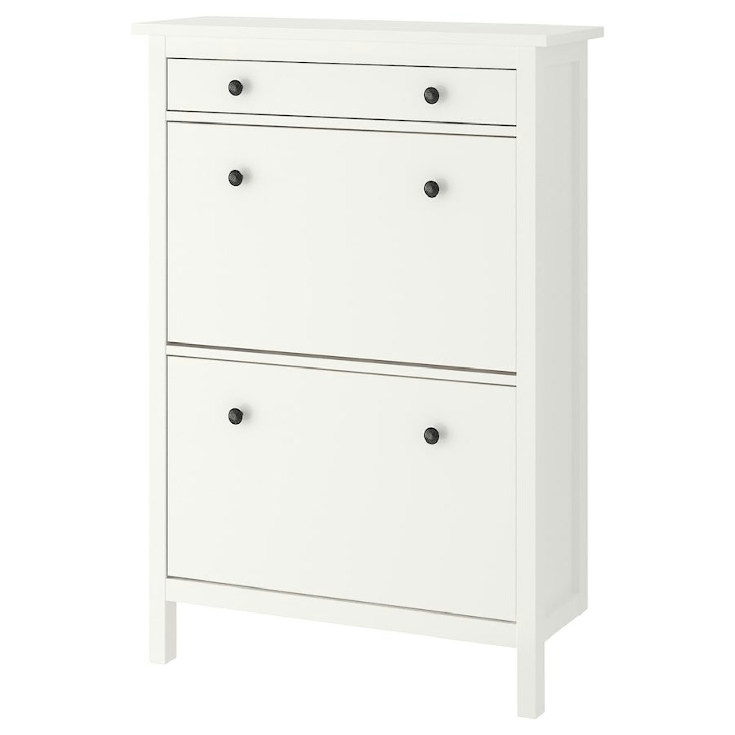 IKEA, Hemnes Shoe cabinet with 2 compartments, white, £99