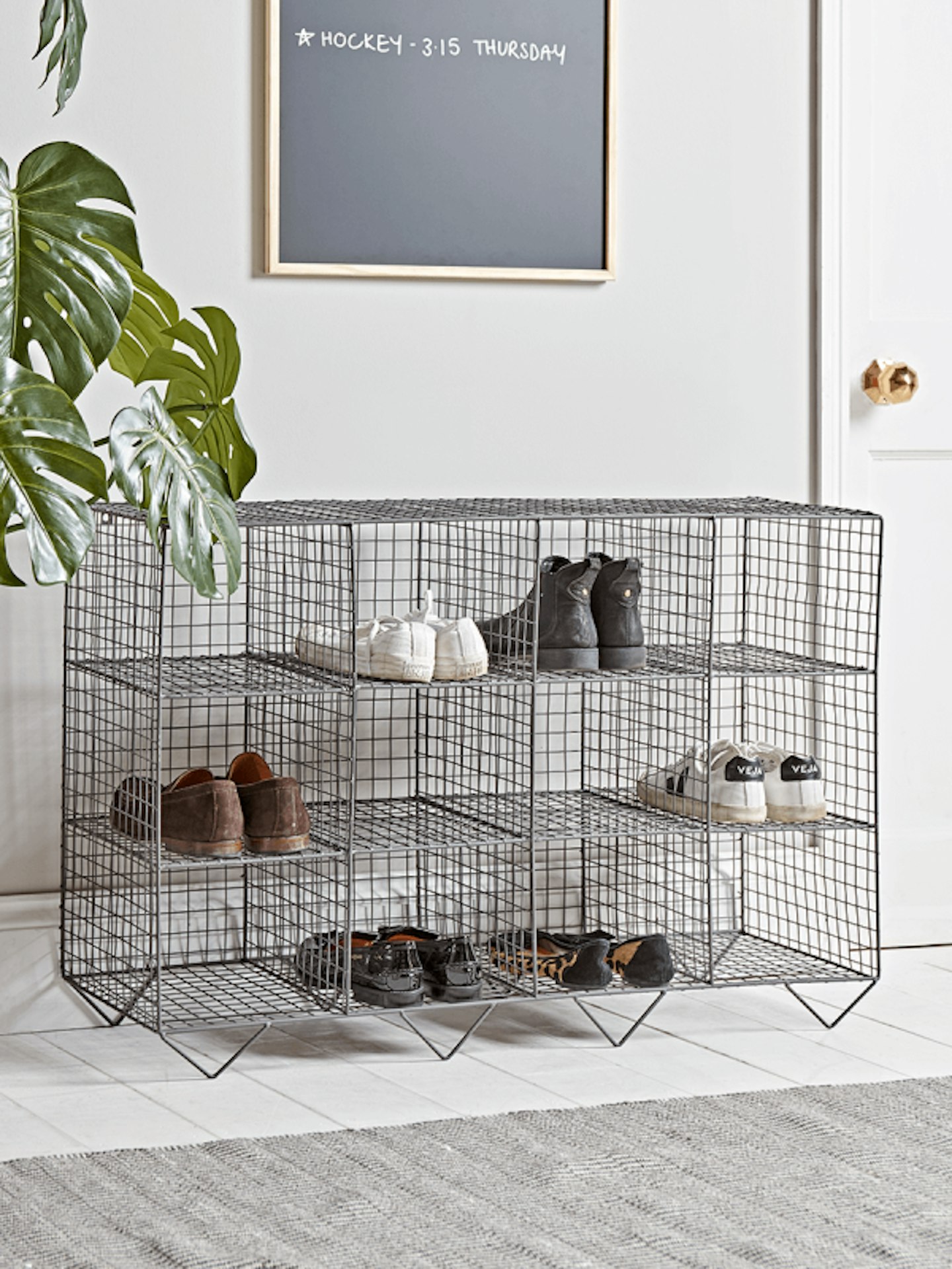 Cox & Cox, Wire Shoe Rack, £295