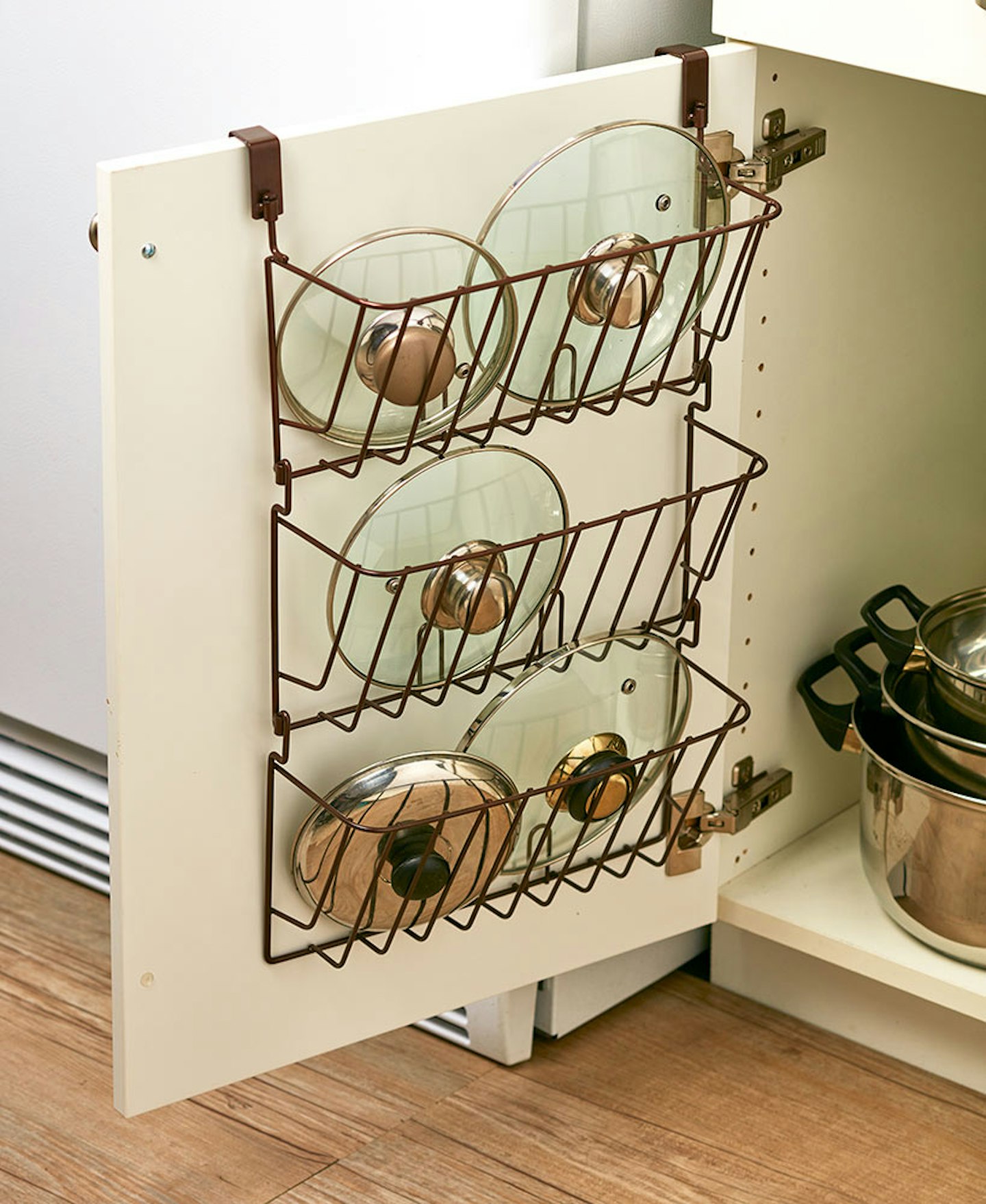 kitchen storage ideas - back of door