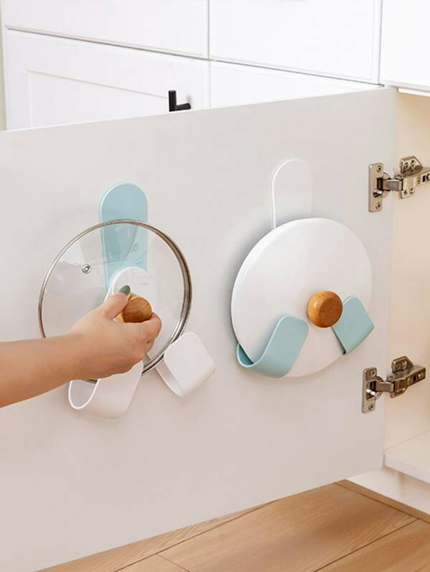 Shein, Color Pot Lid Storage Rack, £2.50