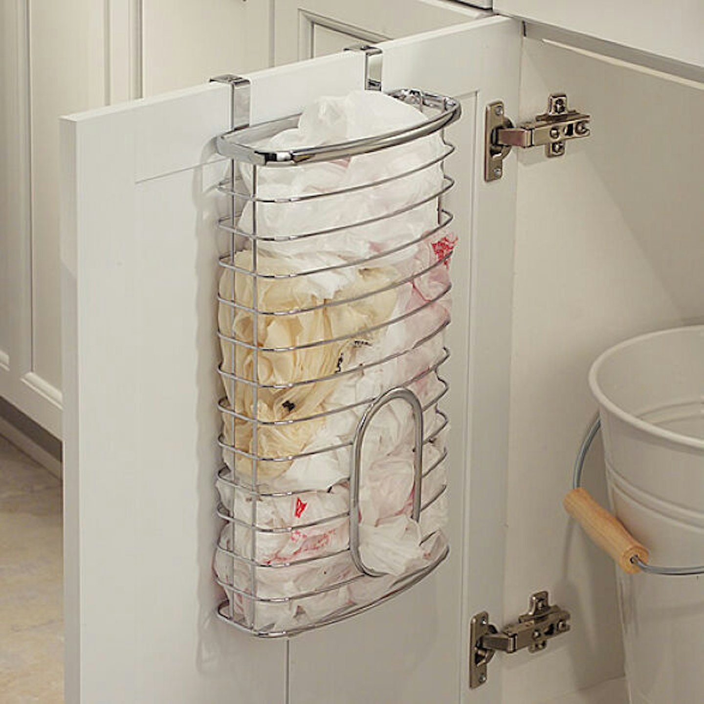 A Place For Everything, Over Cabinet Carrier Bag Holder, £14