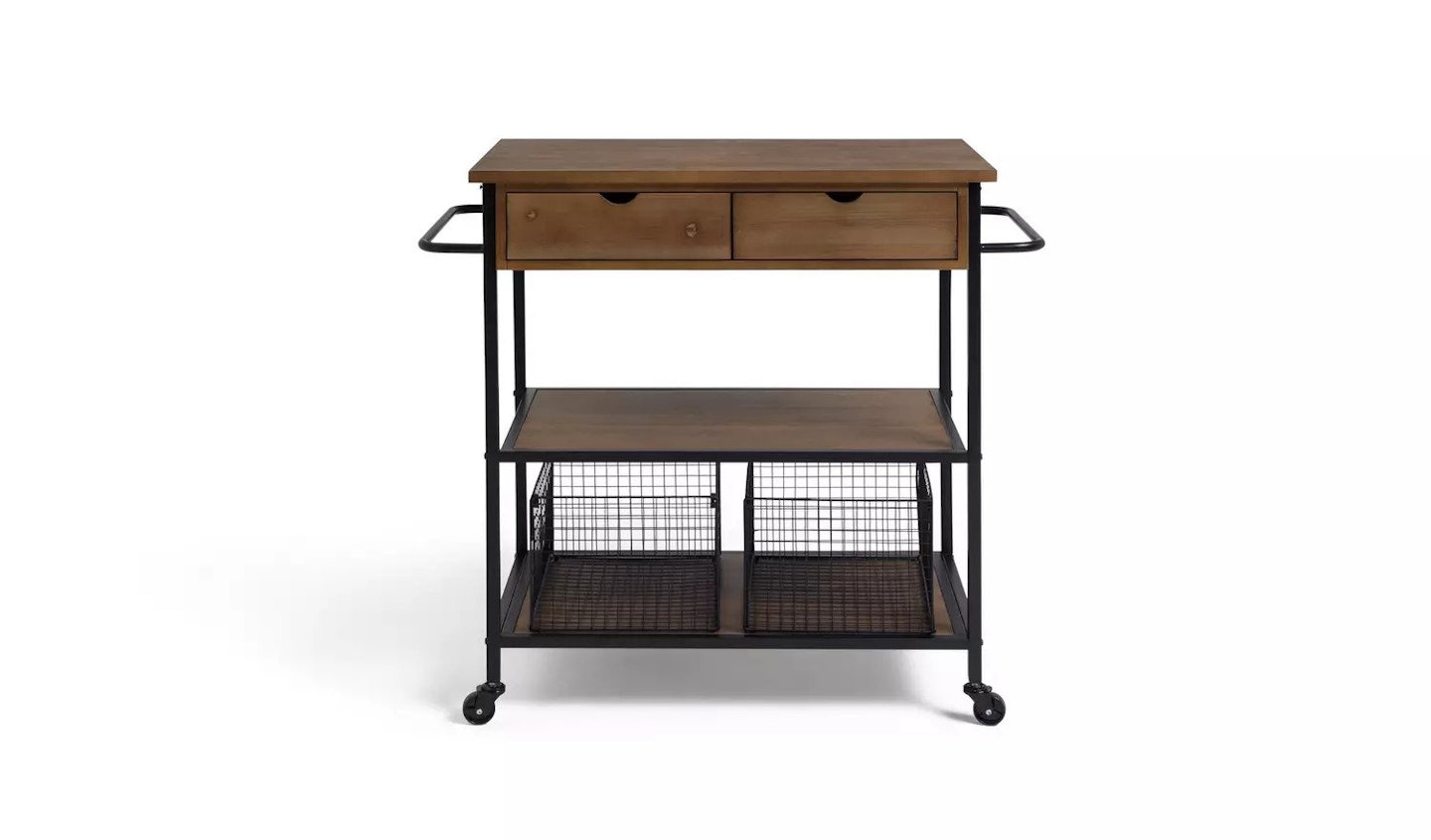 Habitat, Metal and Wood Kitchen Trolley, £130