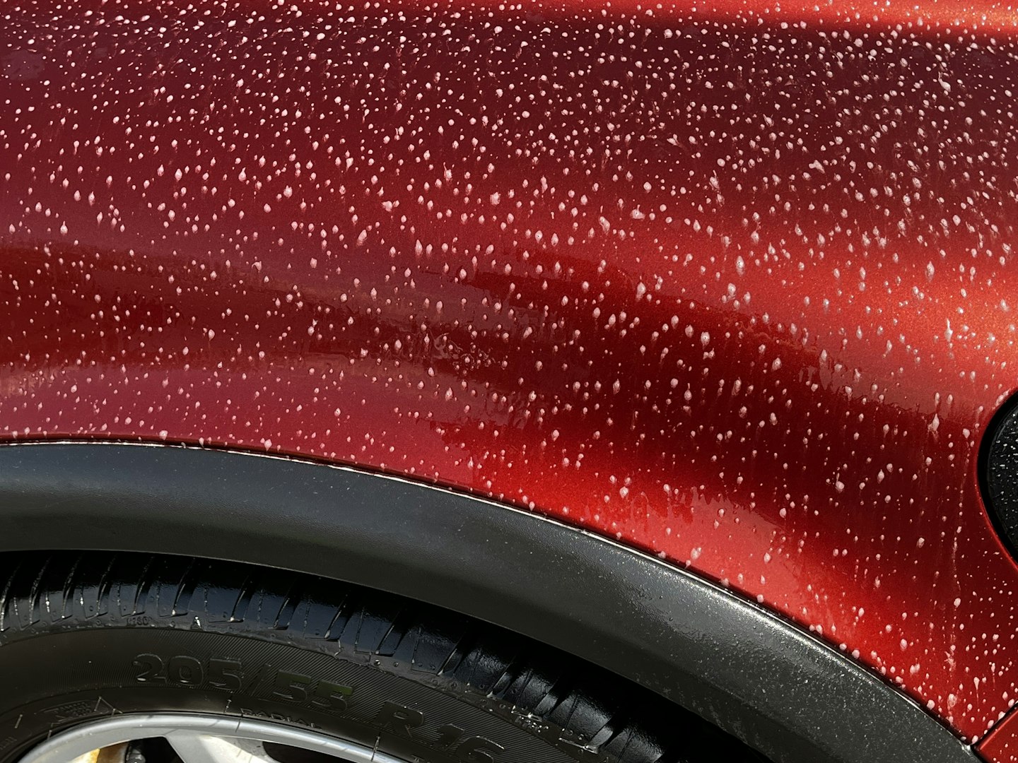 Autobrite Citrus Wash applied to a car