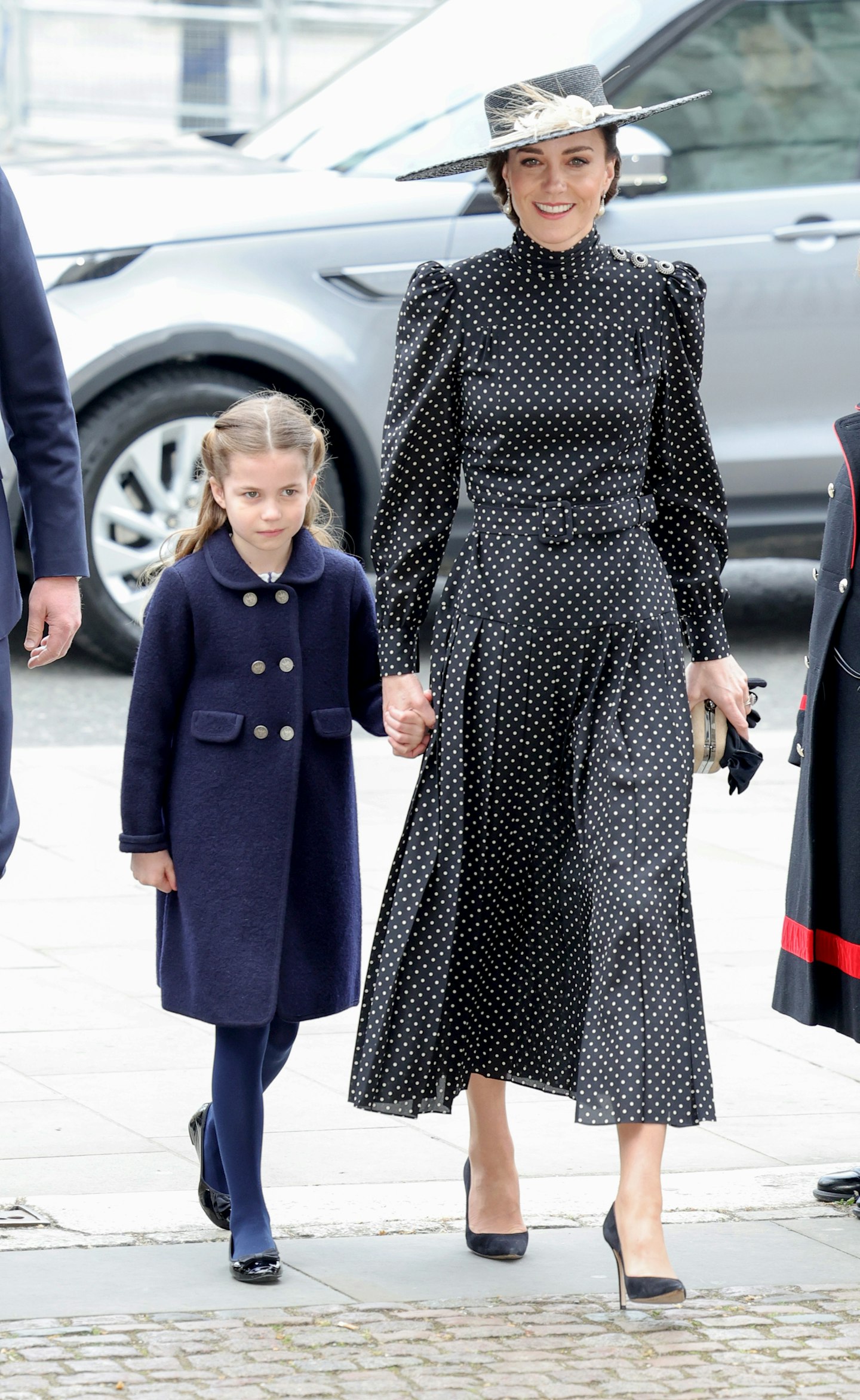 The Duchess of Cambridge and Princess Charlotte