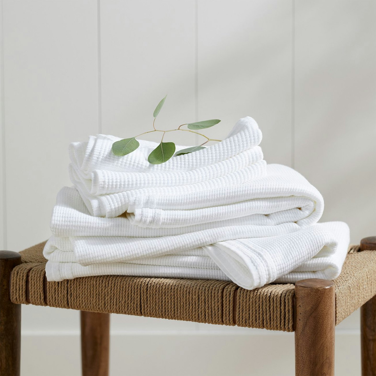 The White Company, Spa Cloud Waffle Towels, From £15