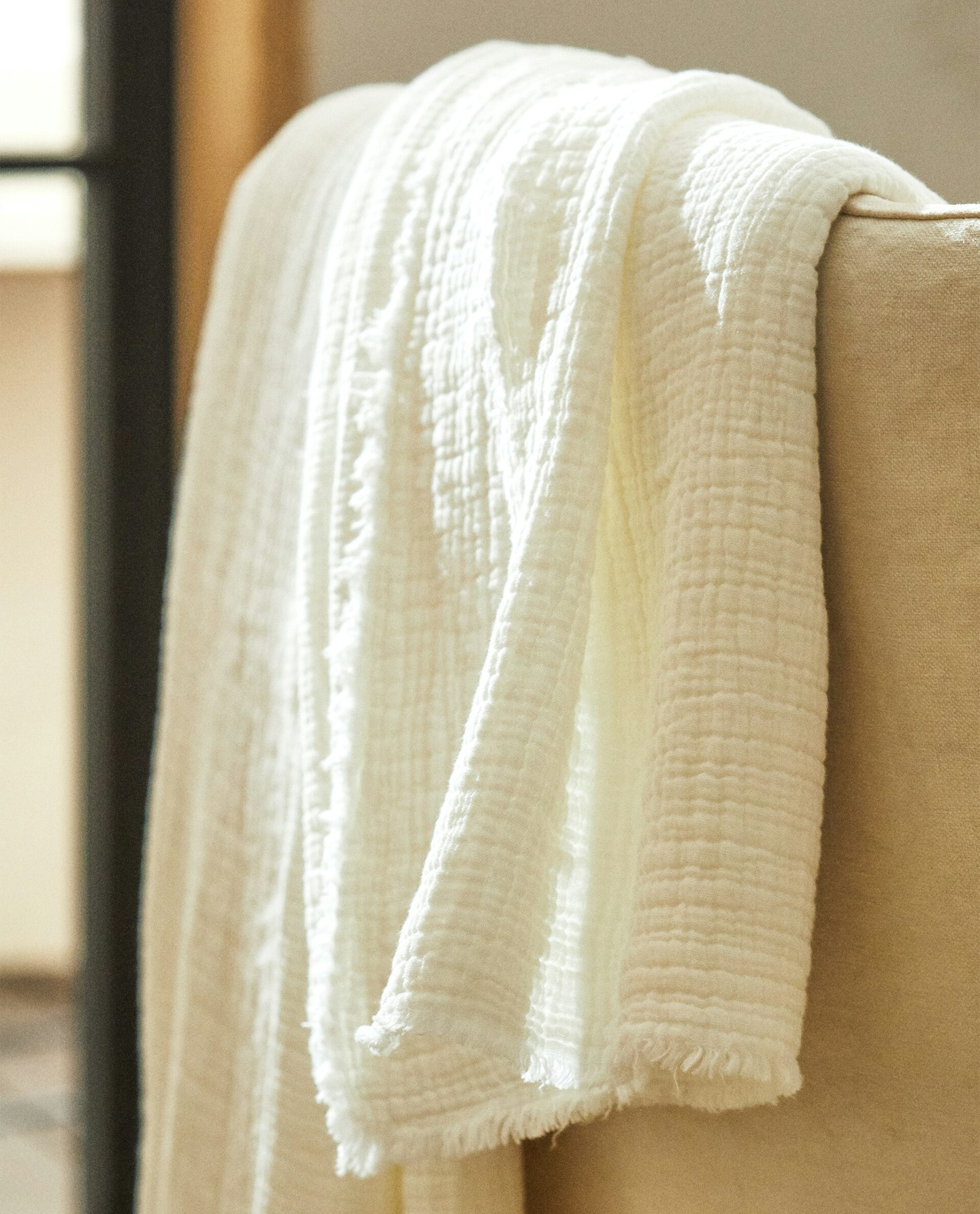 Zara Home, Gauze Blanket, £69.99