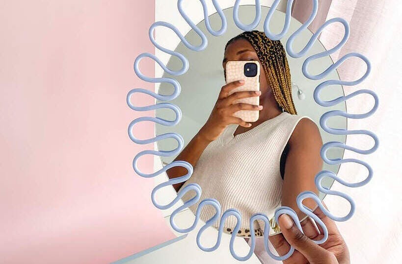 Where To Buy Instagram Mirrors Wiggly Mirrors Interiors Grazia