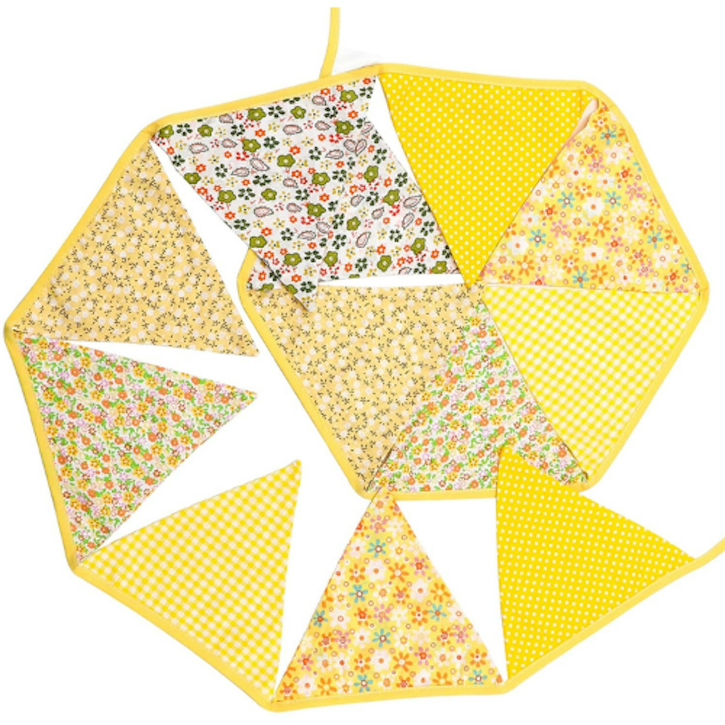 Double Sided Fabric Bunting Banner