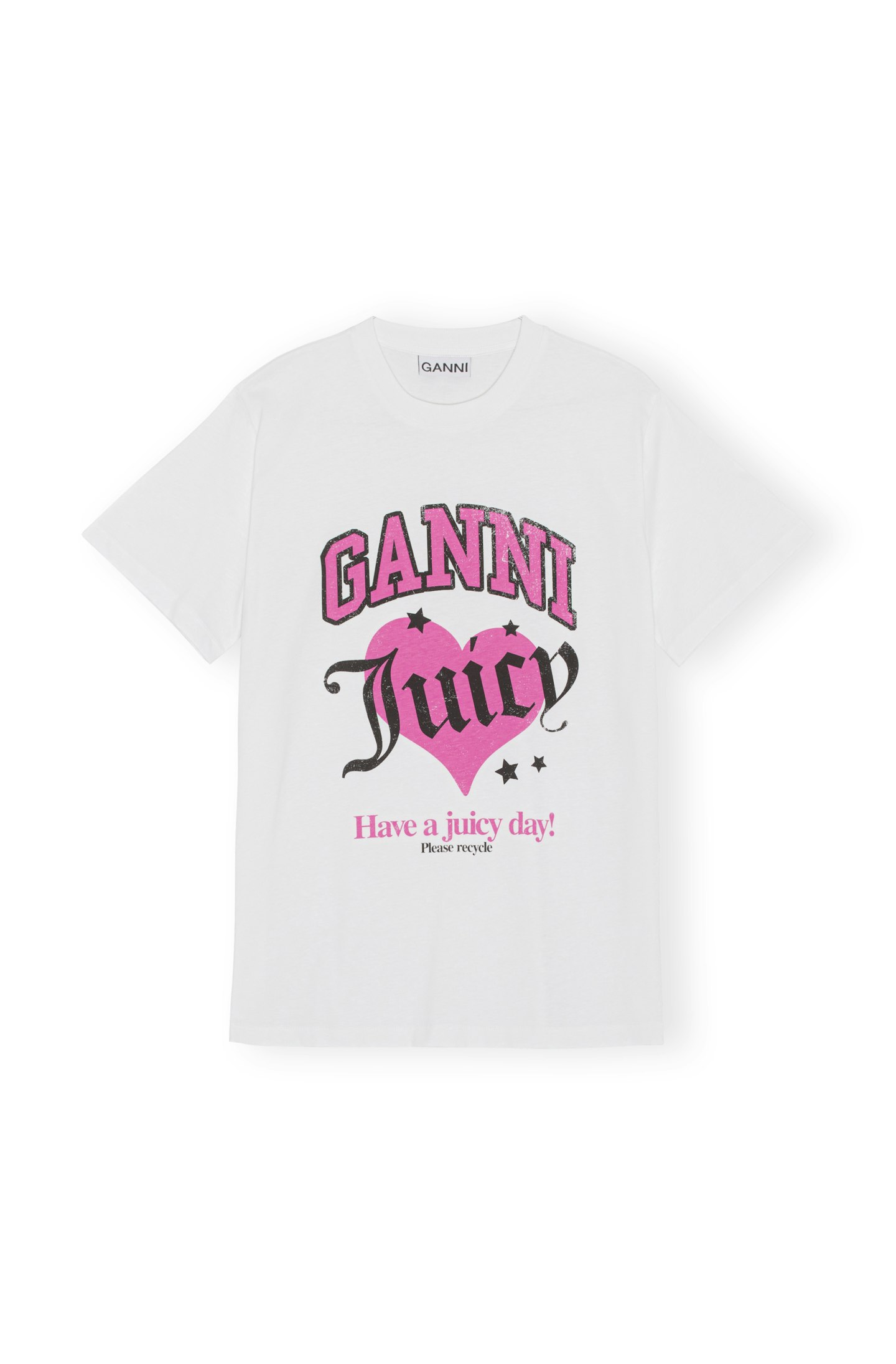GANNI x Juicy Couture  GANNI X Juicy Cotton T-shirt , £105