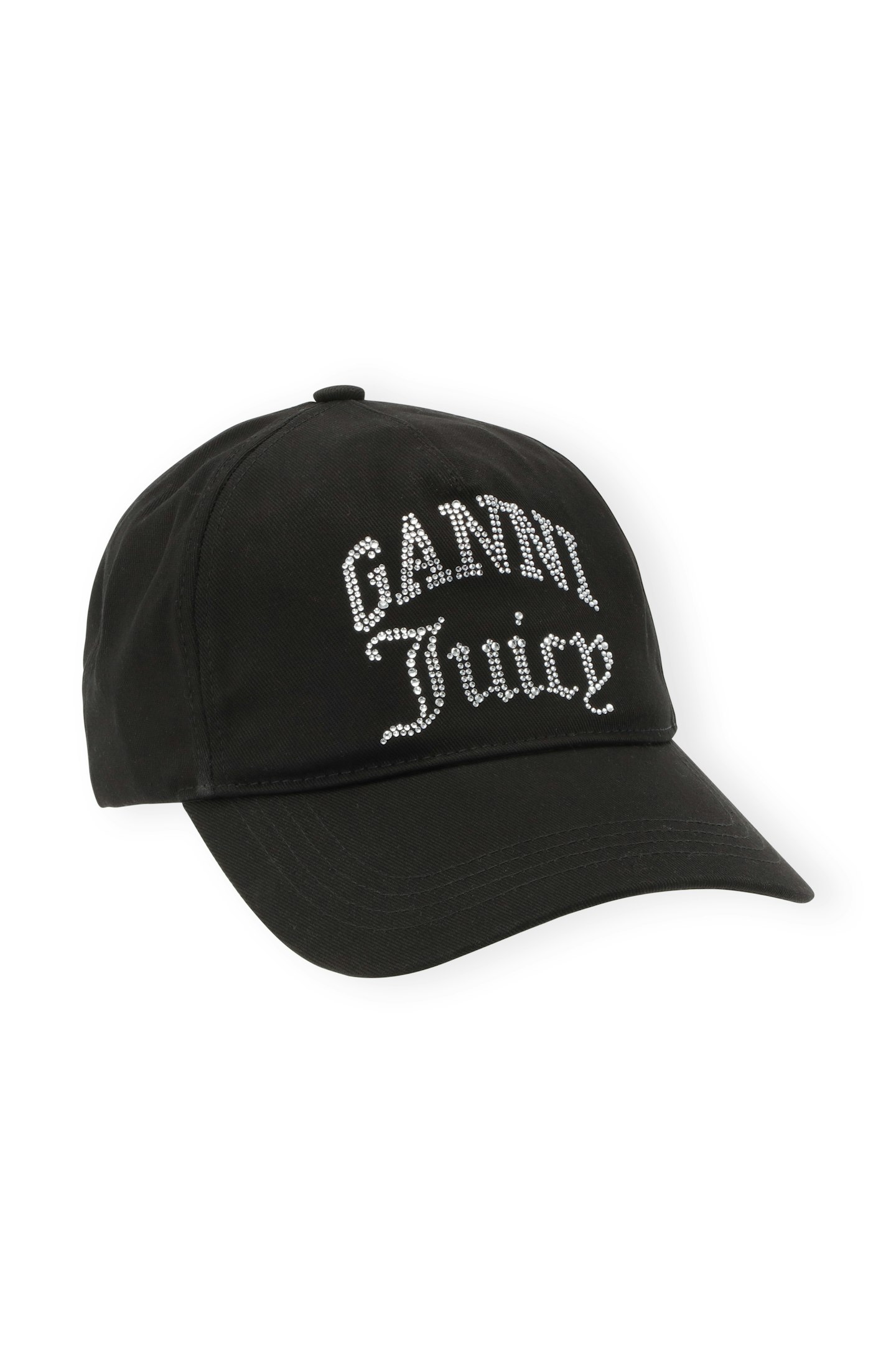 GANNI x Juicy Couture Heavy Cotton Cap Black, £95