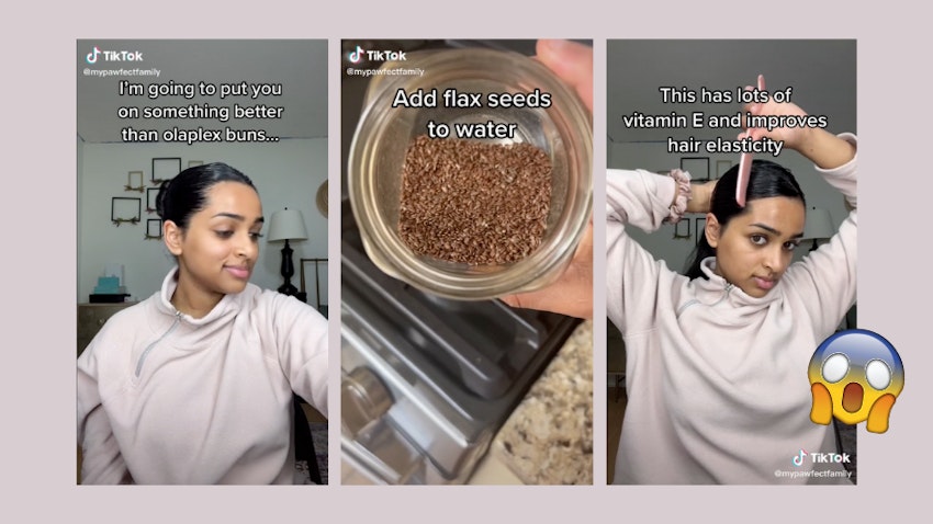 A DIY Flaxseed hair mask is going viral on TikTok for impressive hair  growth | Closer