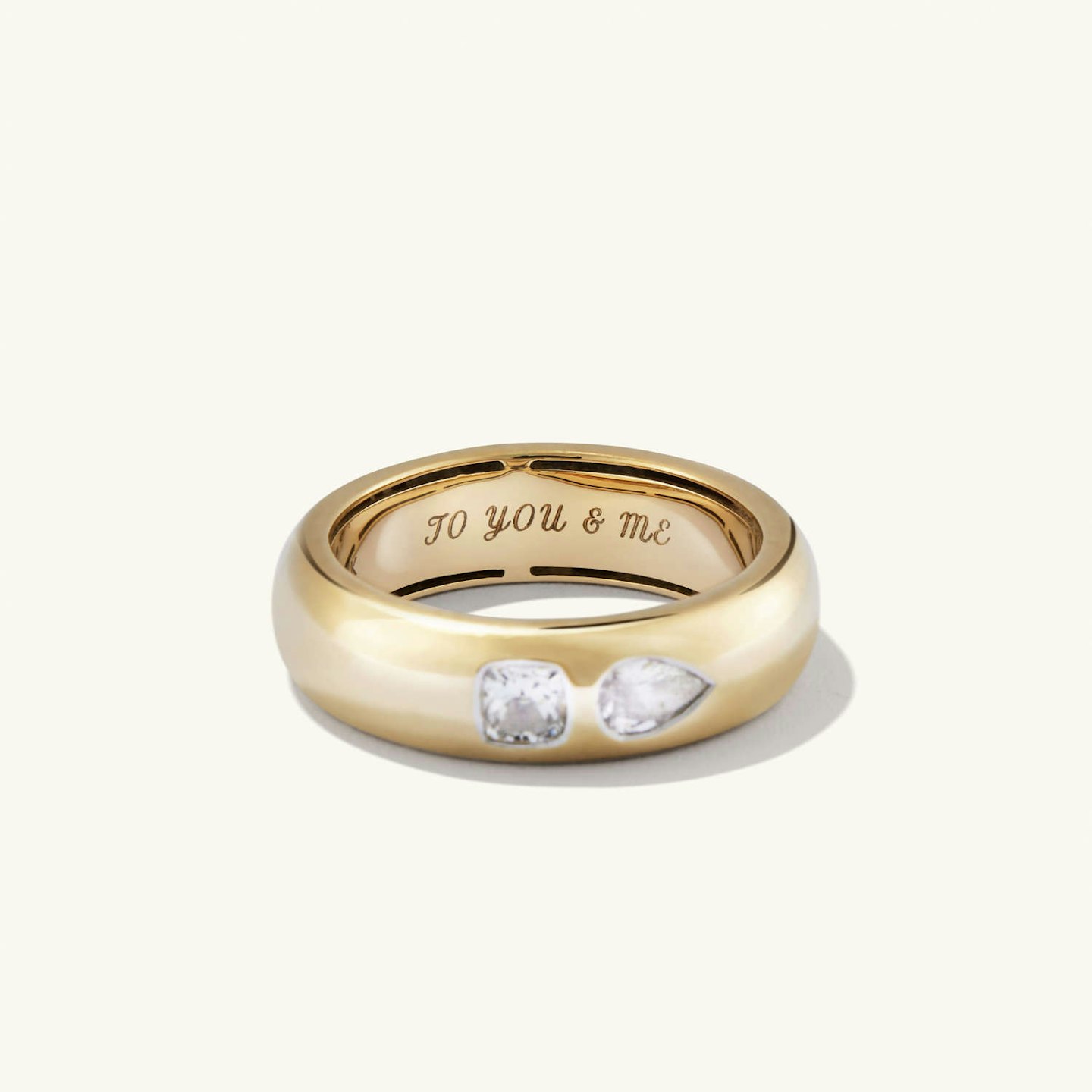 Mejuri, Toi et Moi Diamond Ring